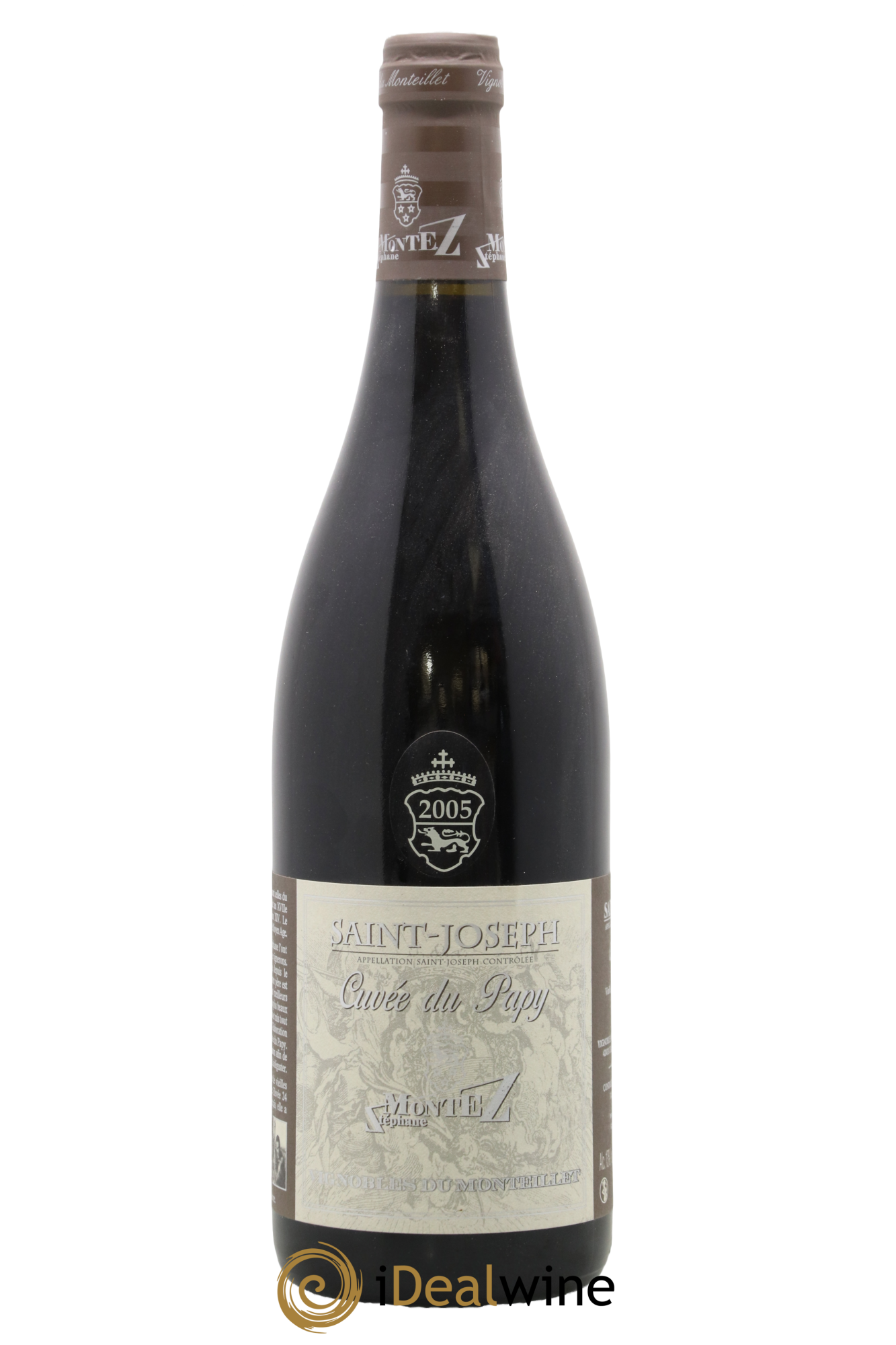 Saint-Joseph Cuvée du Papy Monteillet (Domaine du) - Stéphane Montez 2005 - Lot of 1 bottle - 0
