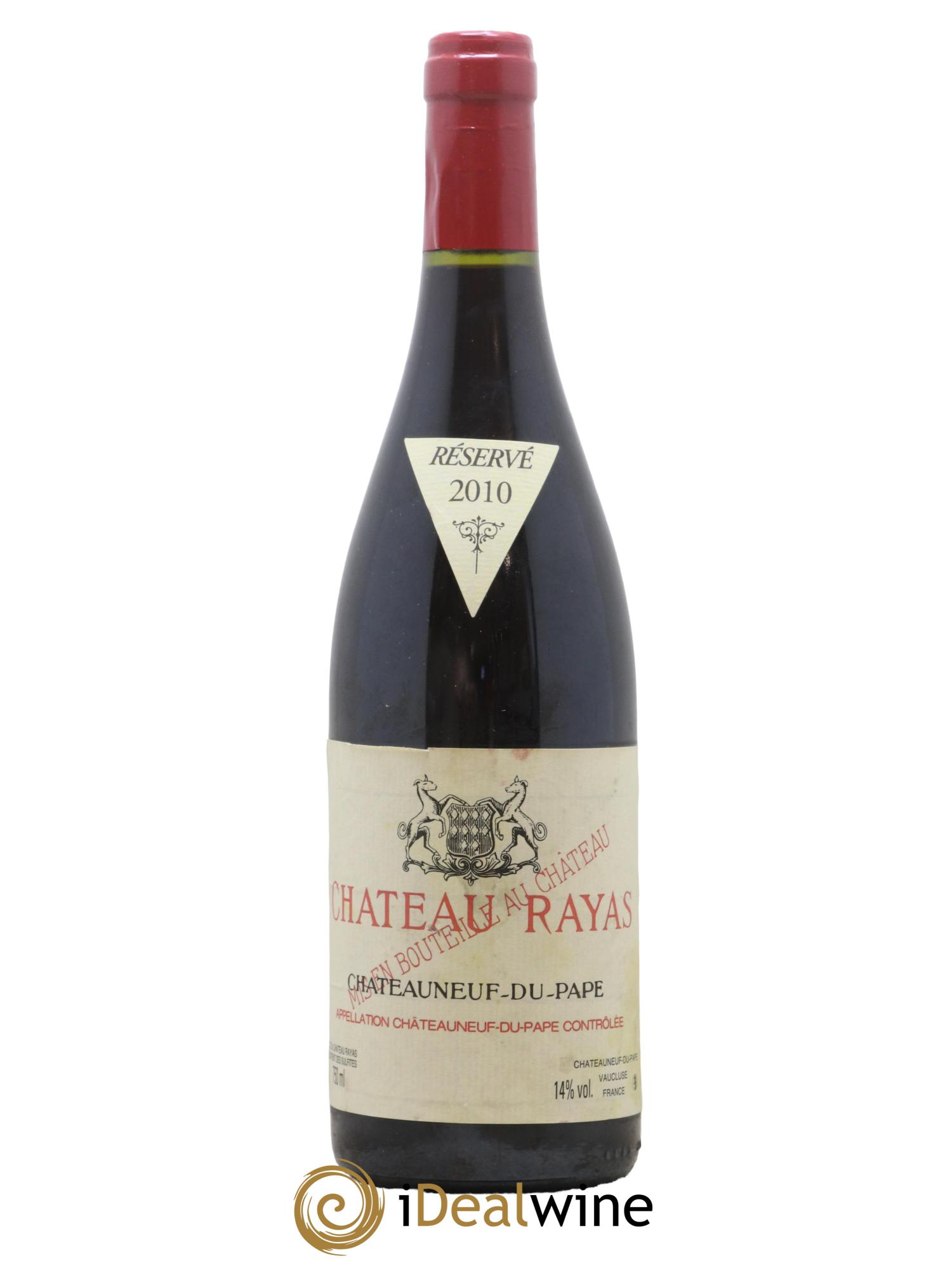Châteauneuf-du-Pape Château Rayas Emmanuel Reynaud 2010 - Lot de 1 bouteille - 0