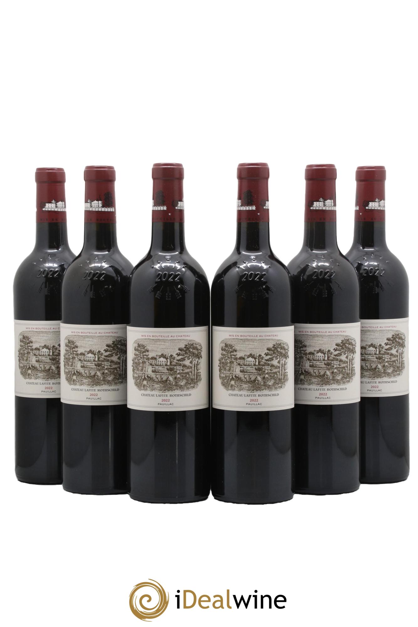 Château Lafite Rothschild 1er Grand Cru Classé 2022 - Lot of 6 bottles - 0