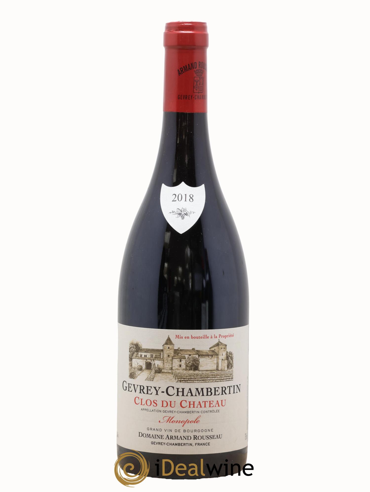 Gevrey-Chambertin Clos du Château Armand Rousseau (Domaine) 2018 - Posten von 1 Flasche - 0