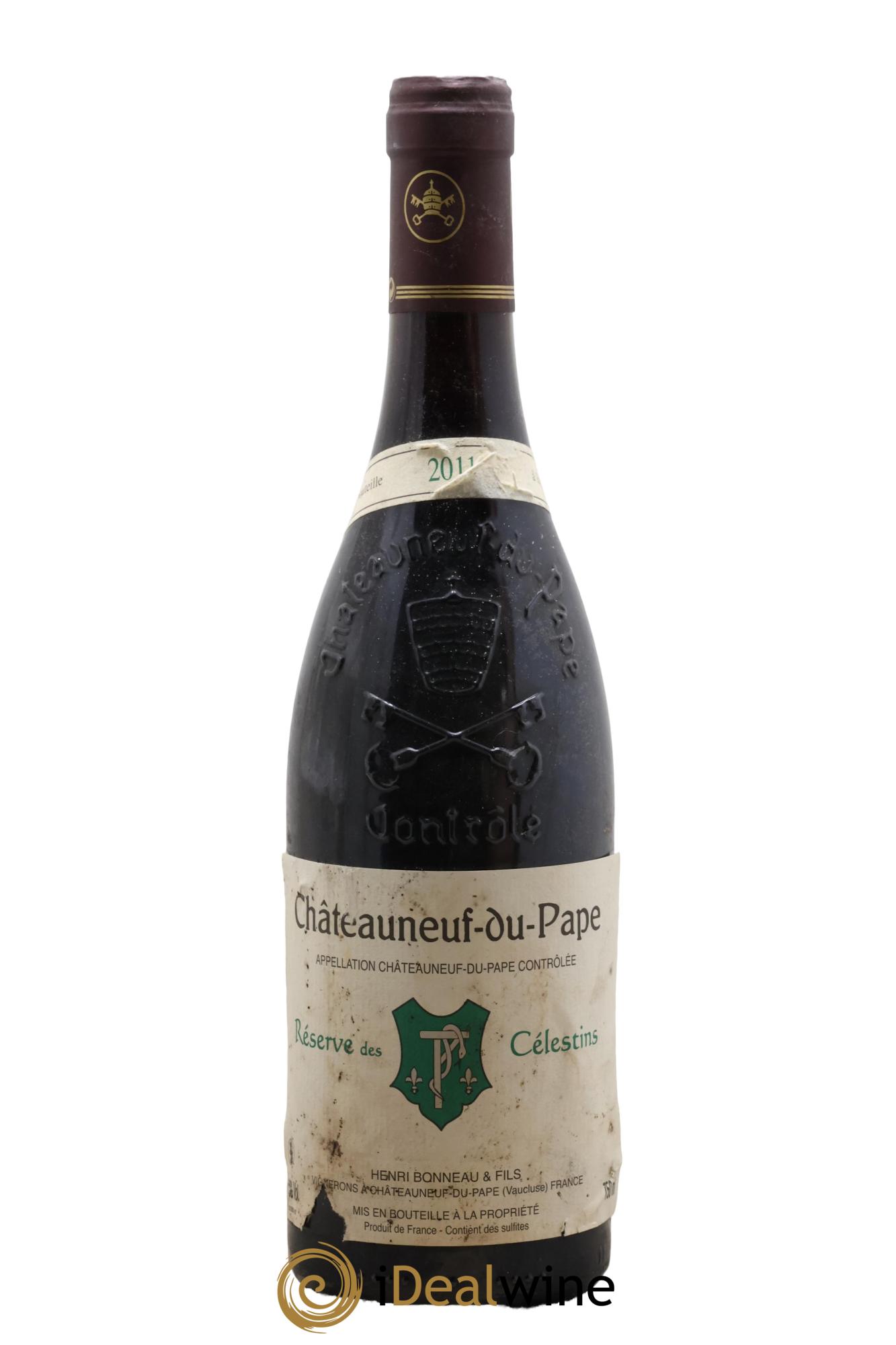 Châteauneuf-du-Pape Réserve des Célestins Henri Bonneau & Fils 2011 - Lot of 1 bottle - 0