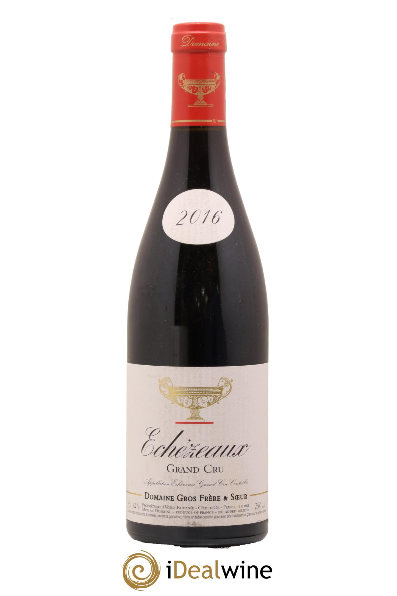 Echezeaux Grand Cru Gros Frère & Soeur 2016 - Lot de 1 bouteille - 0