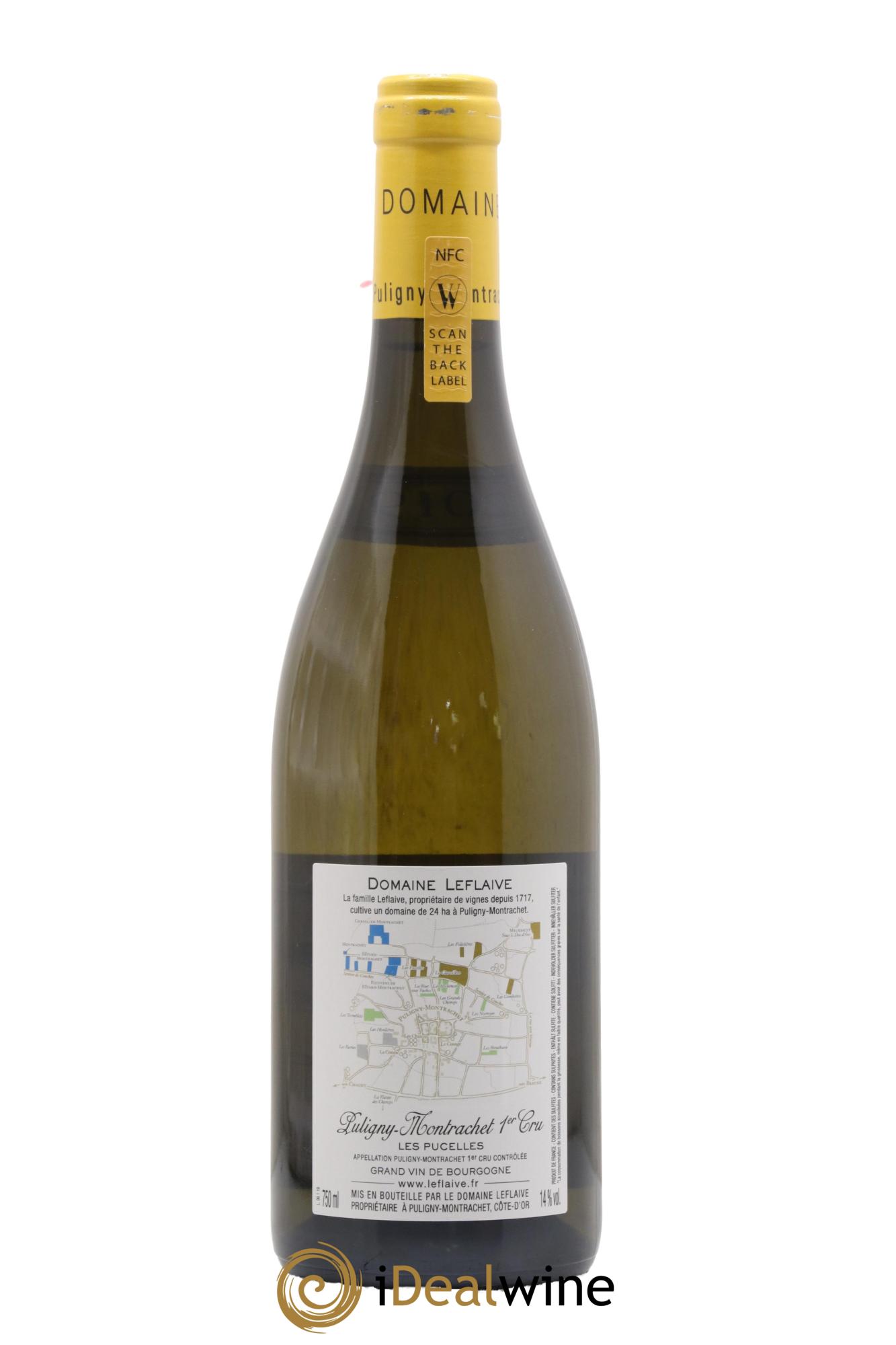Puligny-Montrachet 1er Cru Les Pucelles Leflaive (Domaine) 2019 - Lot de 1 bouteille - 1