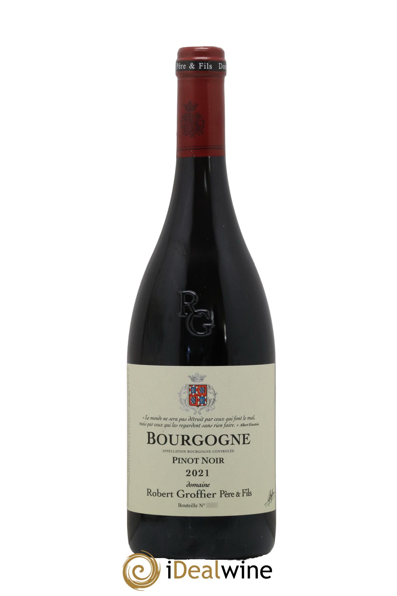 Bourgogne Robert Groffier Père & Fils (Domaine) 2021 - Lot de 1 bouteille - 0