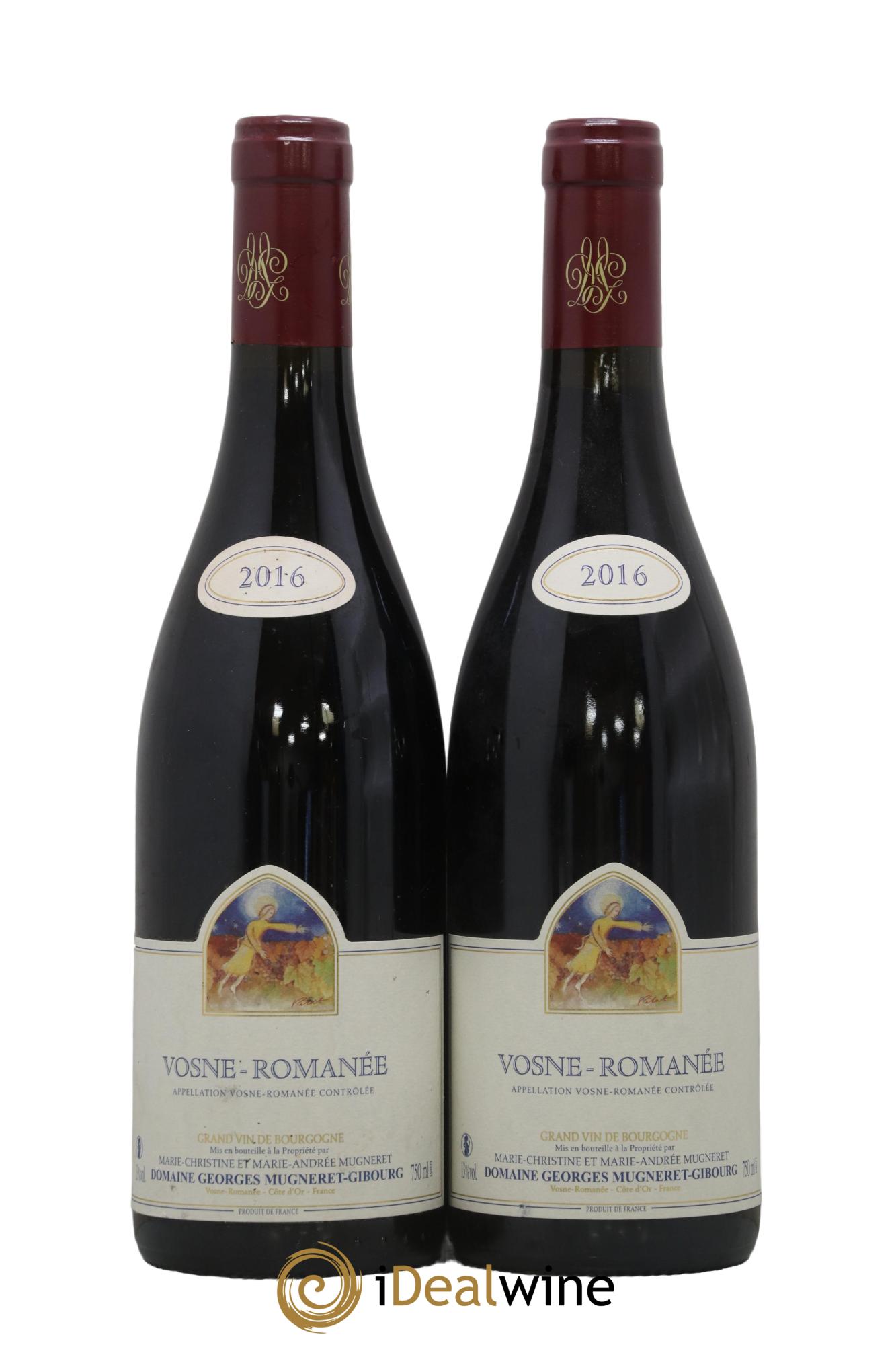 Vosne-Romanée Mugneret-Gibourg (Domaine) 2016 - Lot de 2 bouteilles - 0