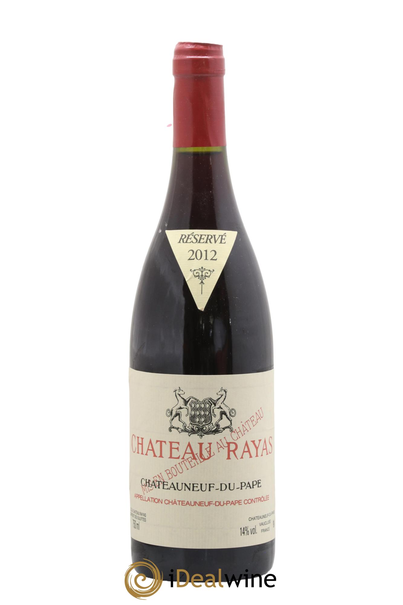 Châteauneuf-du-Pape Château Rayas Emmanuel Reynaud 2012 - Lot of 1 bottle - 0
