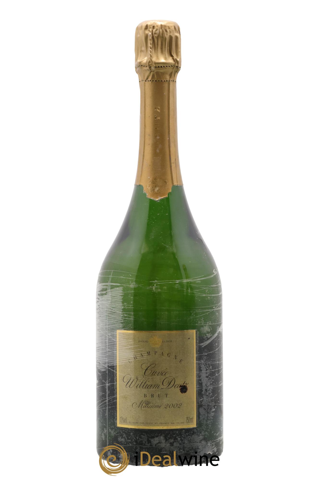 Cuvée William Deutz Deutz 2002 - Lot de 1 bouteille - 0