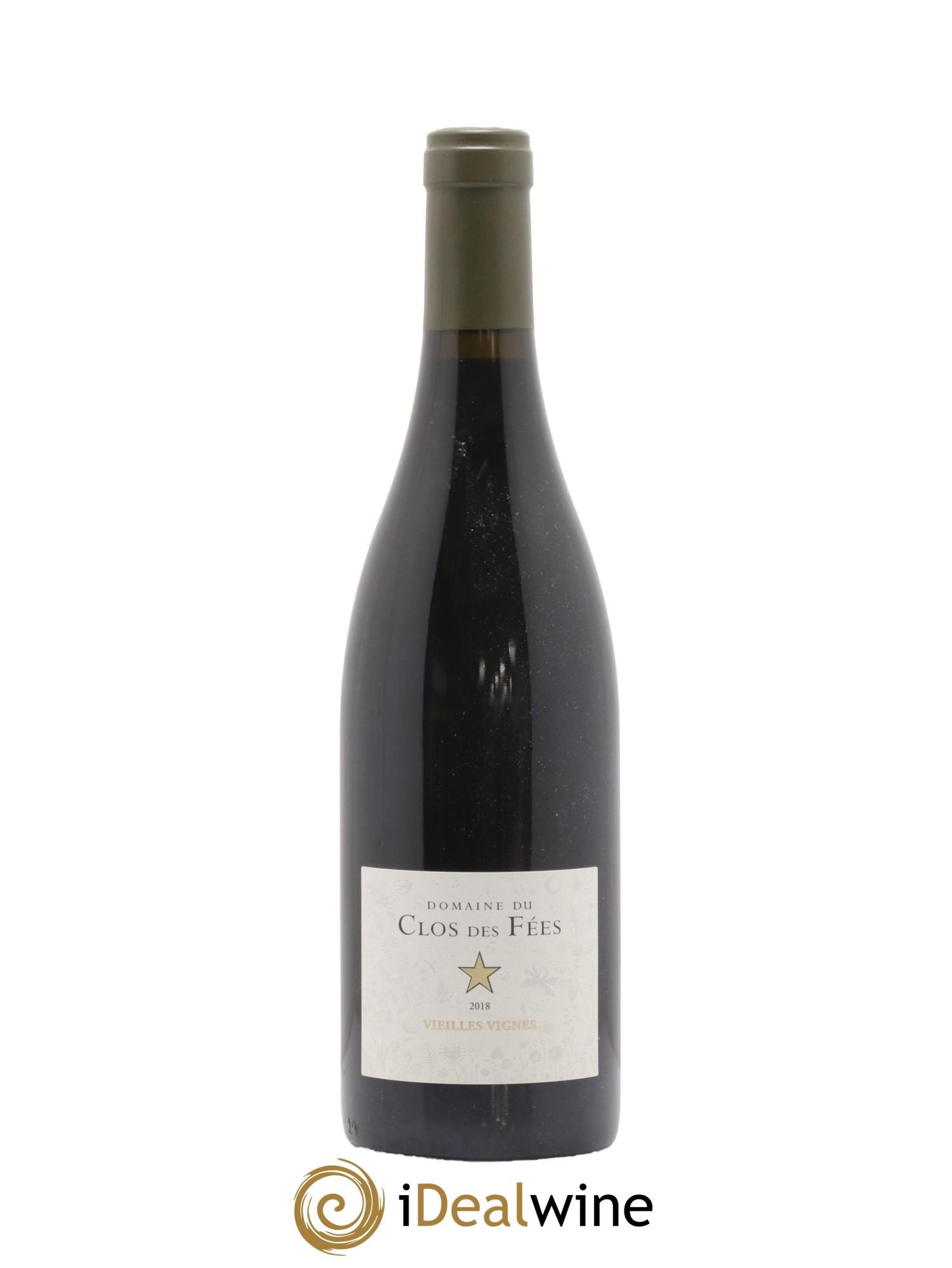 Côtes du Roussillon Villages Clos des Fées Vieilles vignes Hervé Bizeul 2018 - Lot de 1 bouteille - 0