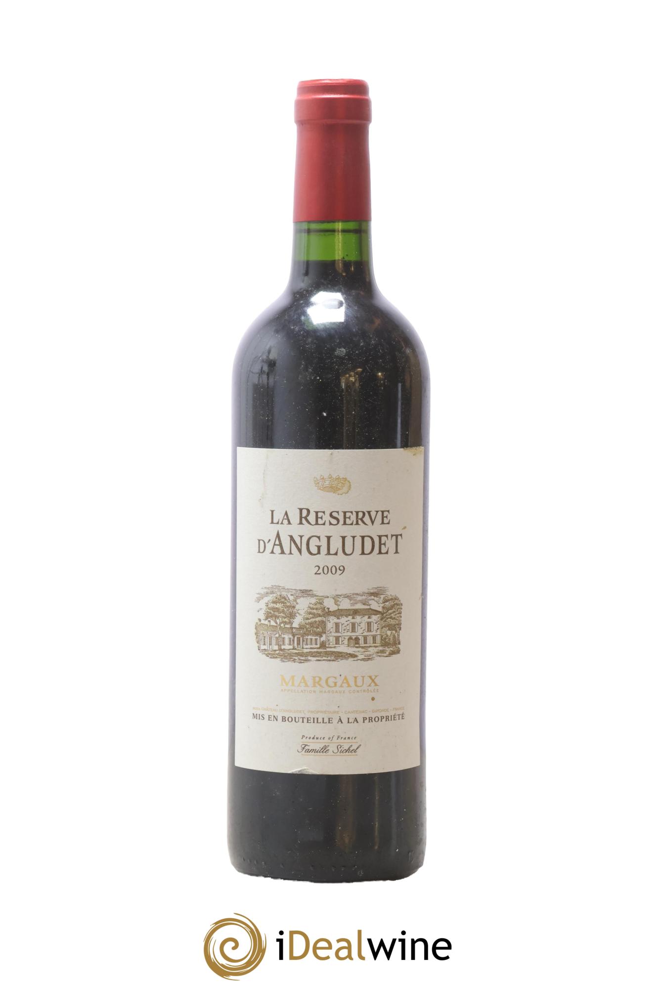 Margaux Réserve D'Angludet 2009 - Lot de 1 bouteille - 0