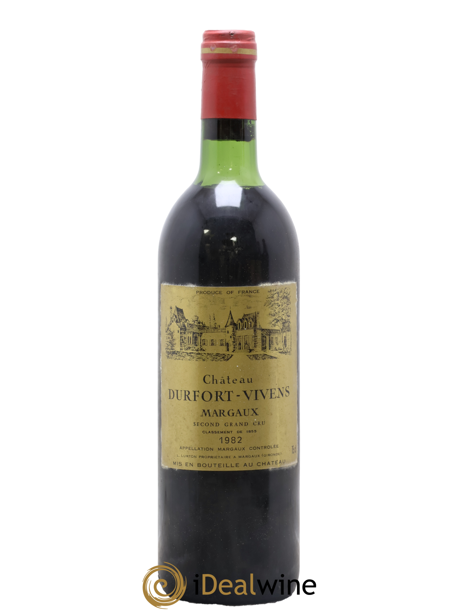 Château Durfort Vivens 2ème Grand Cru Classé 1982 - Lote de 1 botella - 0