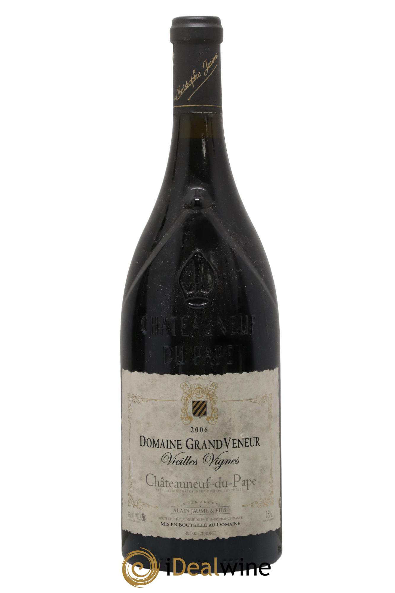 Châteauneuf-du-Pape Vieilles Vignes Grand Veneur (Domaine) 2006 - Lot de 1 magnum - 0