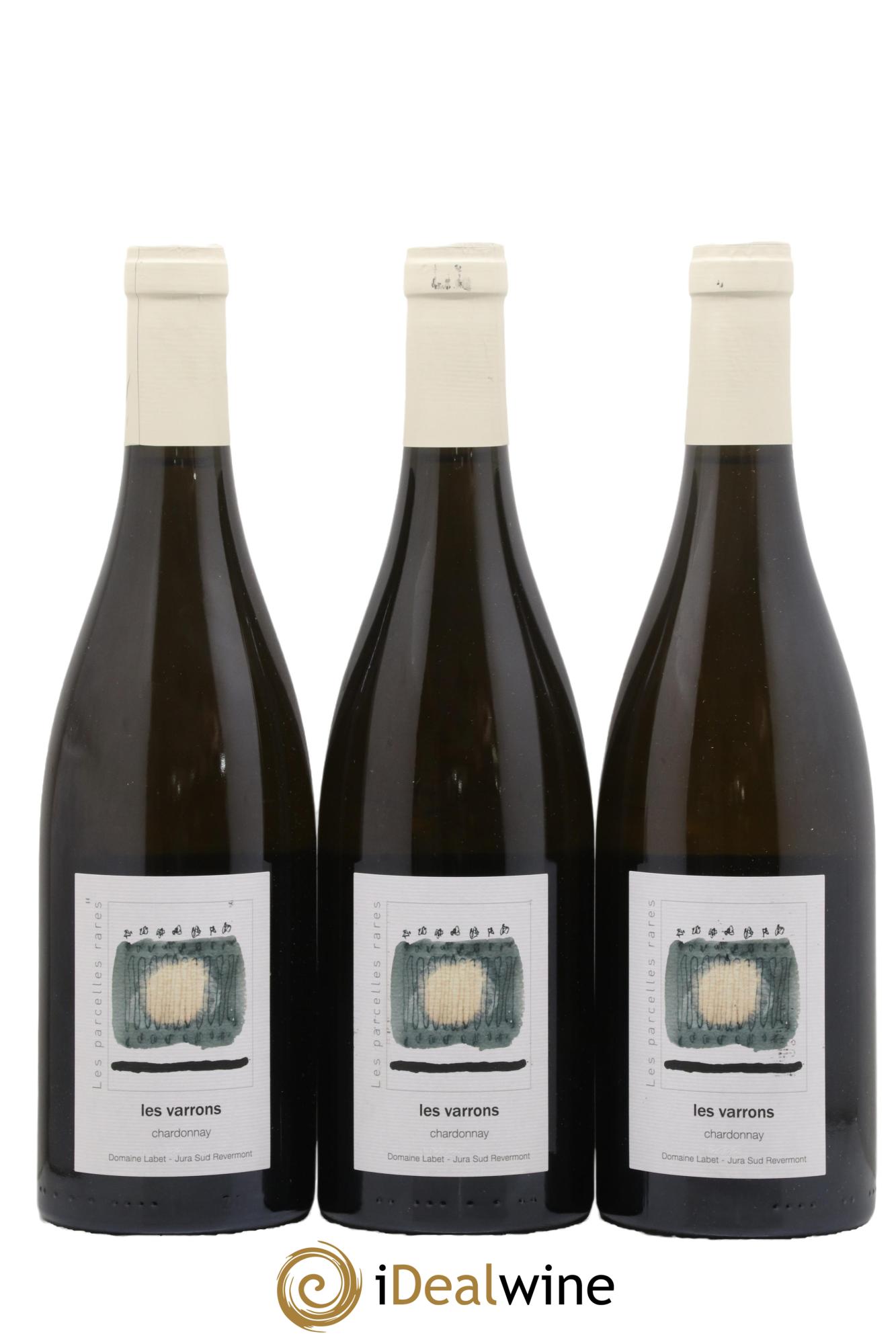 Côtes du Jura Chardonnay Les Varrons Romain - Julien - Charline Labet 2022 - Lot of 3 bottles - 0