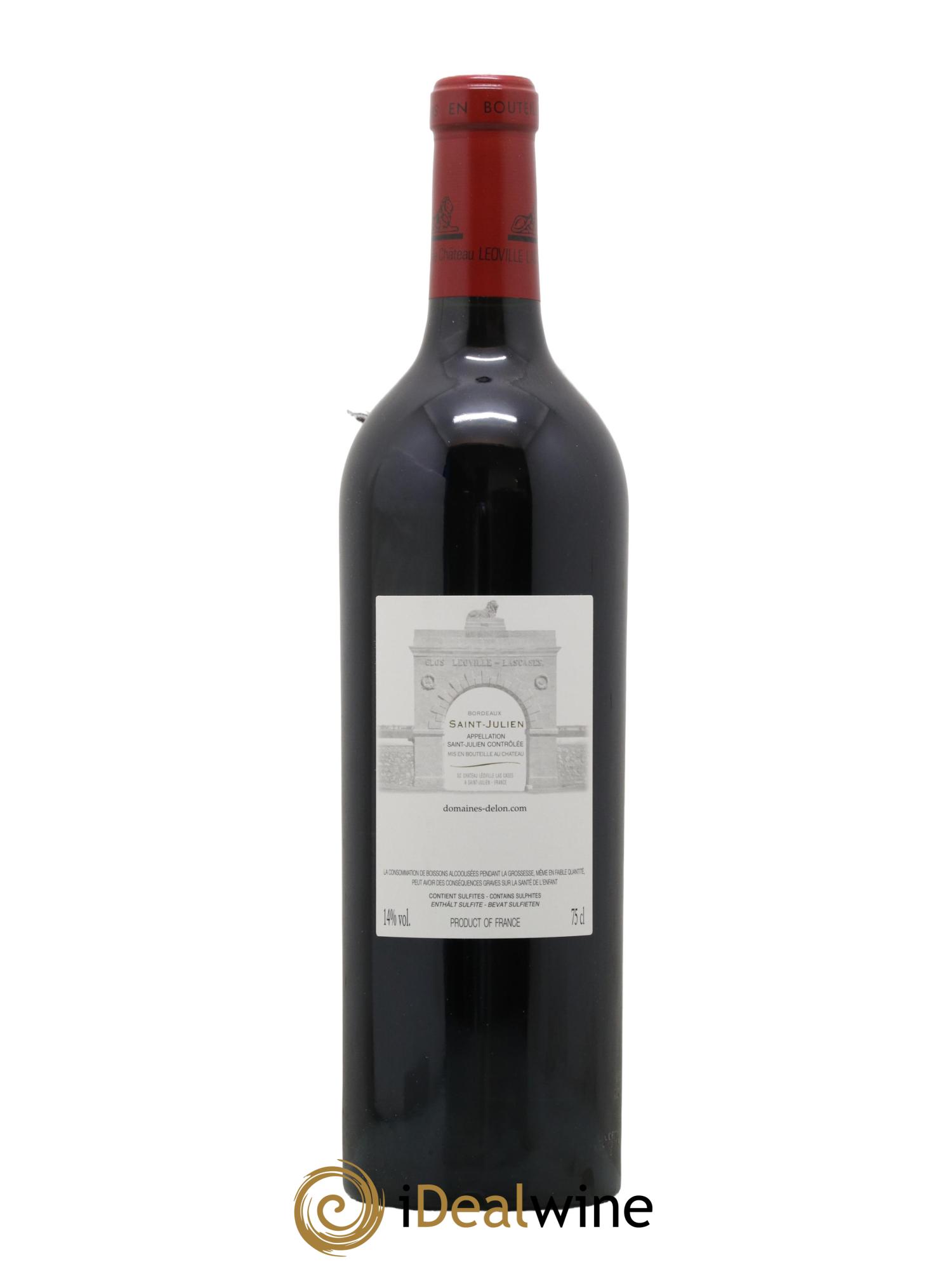 Château Léoville Las Cases 2ème Grand Cru Classé 2019 - Lot de 1 bouteille - 1