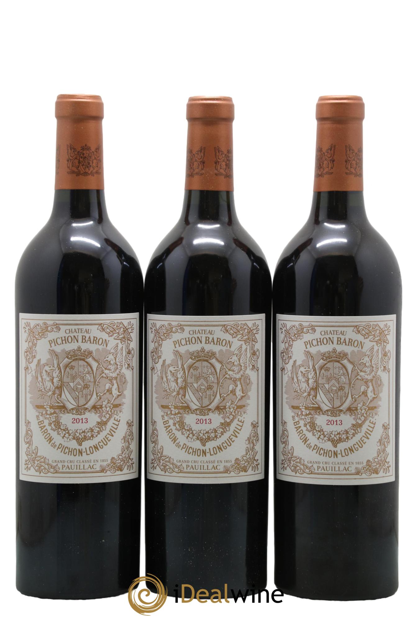 Pichon Longueville Baron 2ème Grand Cru Classé 2013 - Lotto di 12 bottiglie - 3