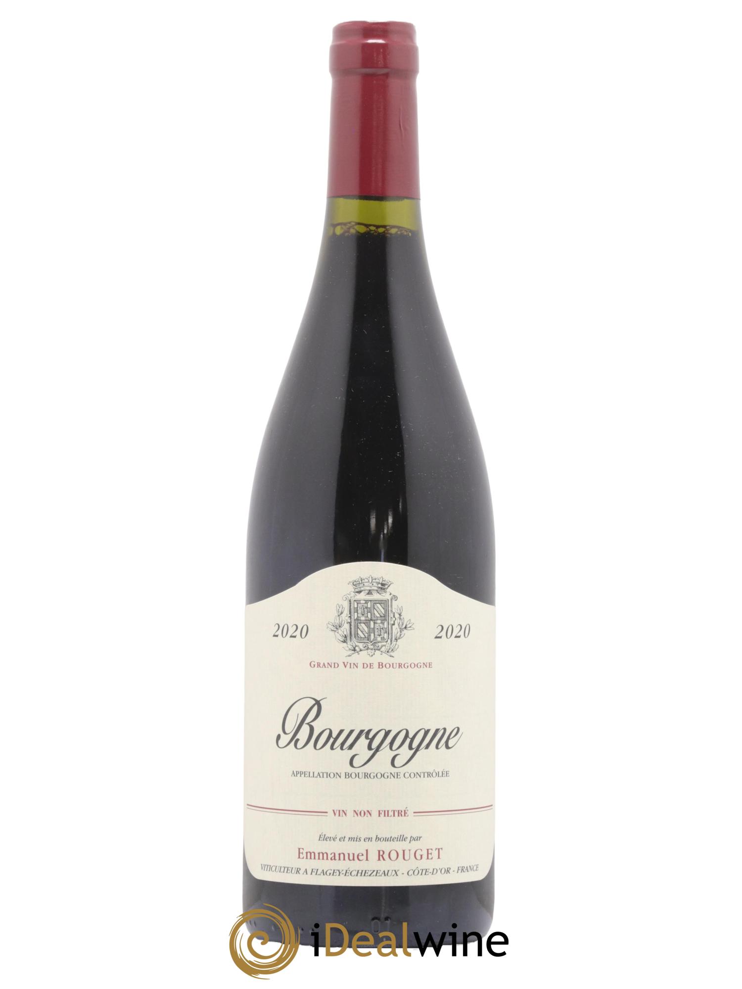 Bourgogne Emmanuel Rouget 2020 - Lot de 1 bouteille - 0