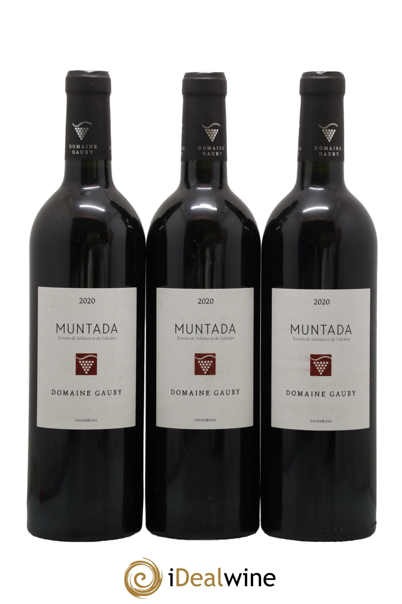 Côtes Catalanes (anciennement Côtes du Roussillon Villages) La Muntada Gauby (Domaine) 2020 - Lotto di 3 bottiglie - 0