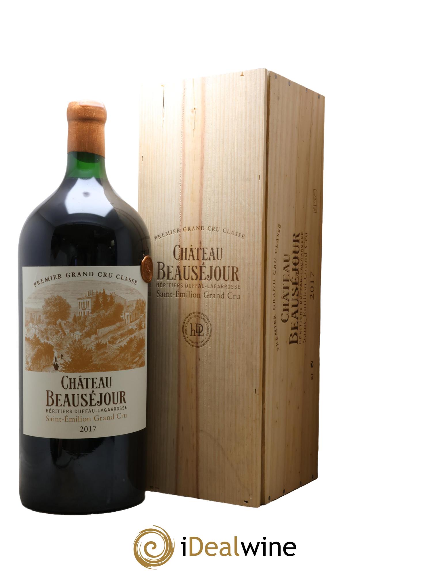 Château Beauséjour (Duffau-Lagarrosse) 1er Grand Cru Classé B 2017 - Lot de 1 impériale - 0