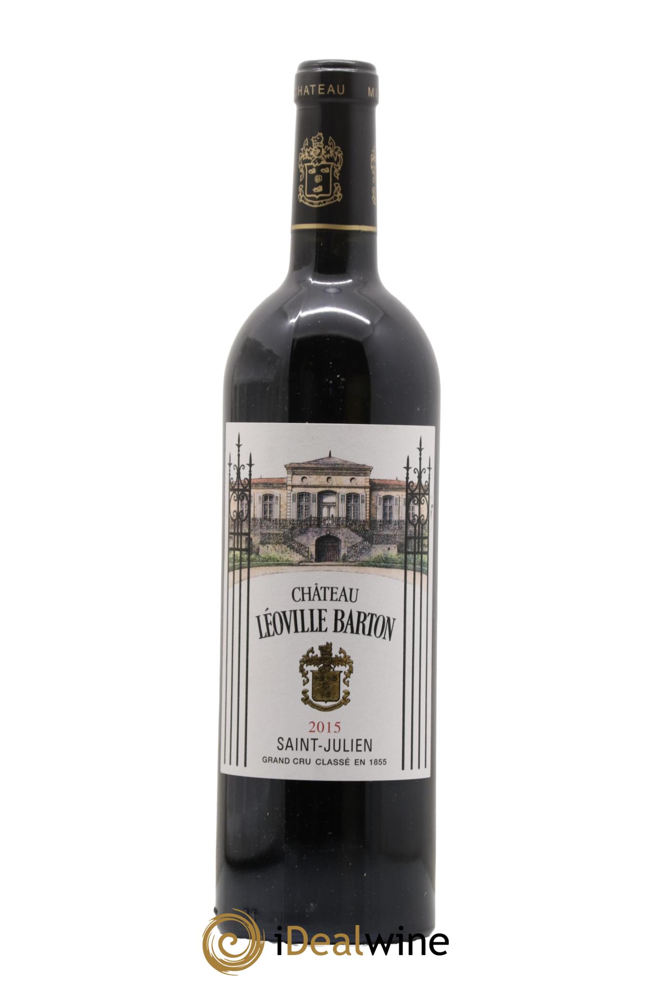 Château Léoville Barton 2ème Grand Cru Classé 2015 - Lot de 1 bouteille - 0