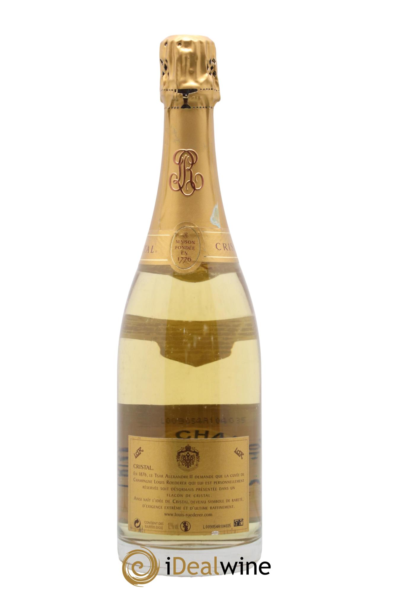 Cristal Louis Roederer 2005 - Lotto di 1 bottiglia - 1