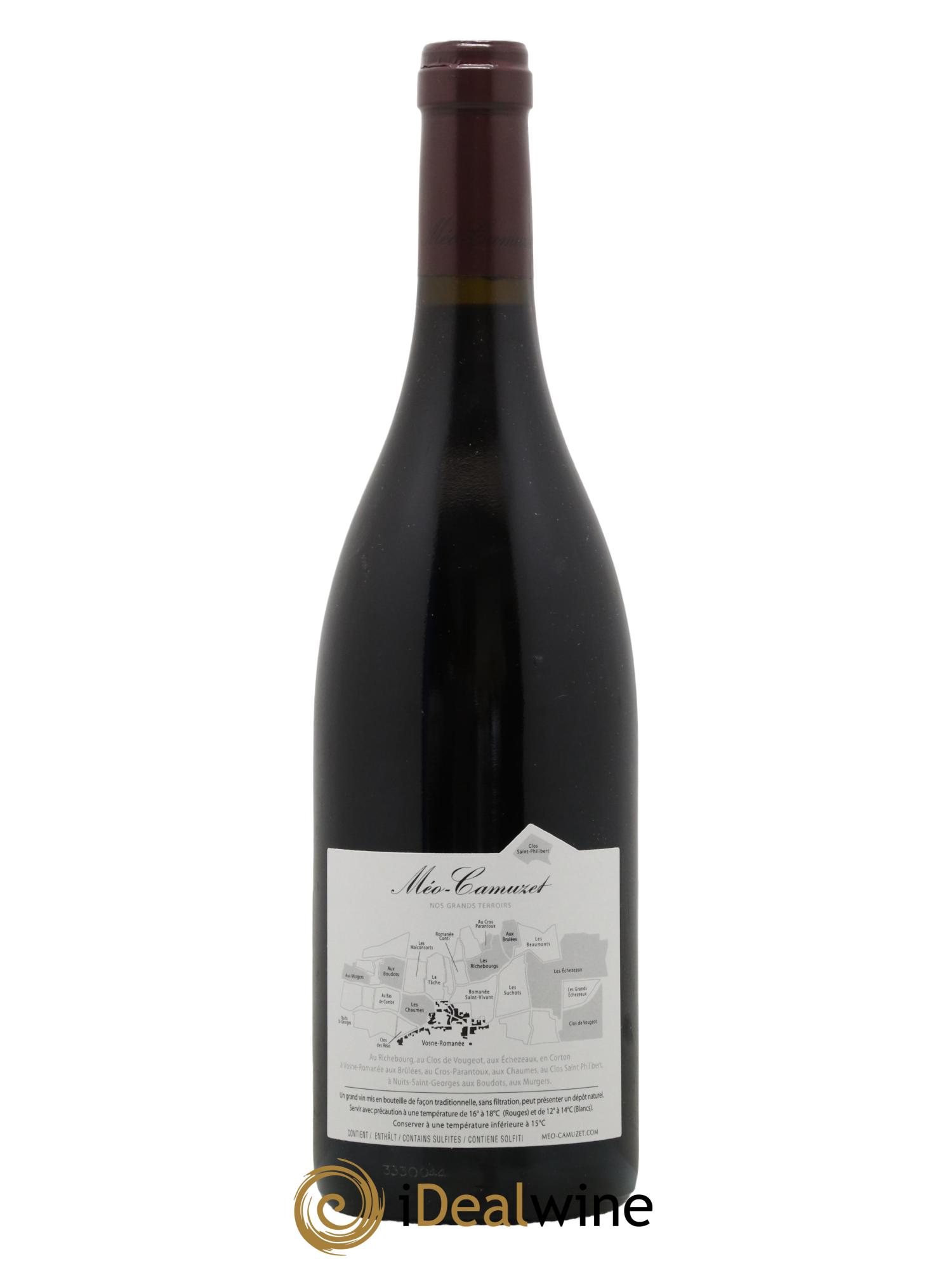 Vosne-Romanée 1er Cru Les Chaumes Méo-Camuzet (Domaine) 2018 - Lot de 1 bouteille - 1