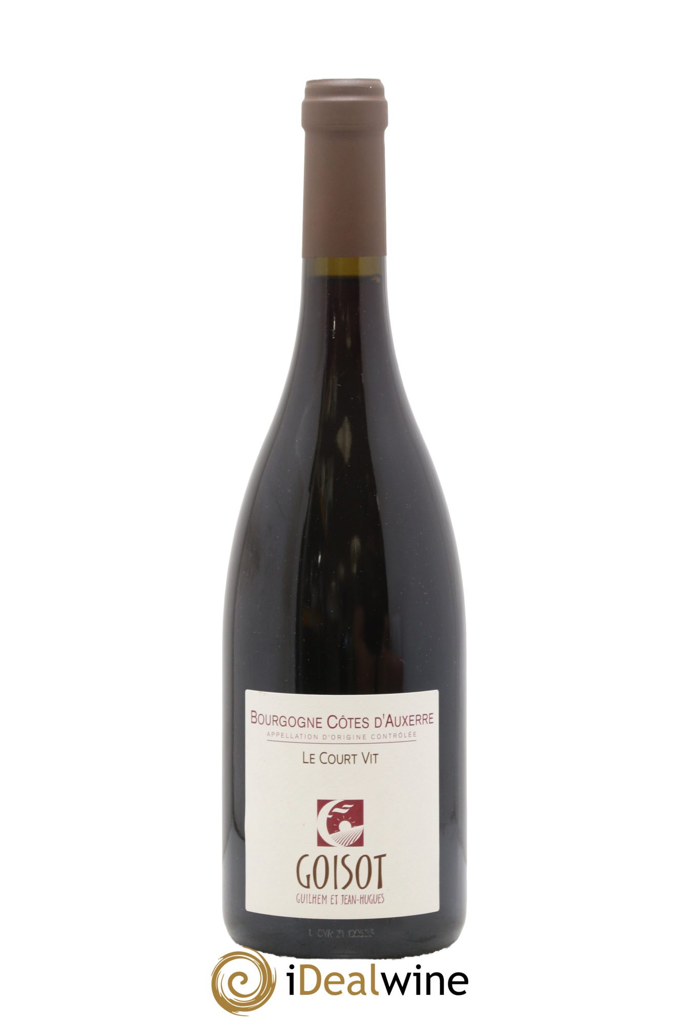 Bourgogne Côtes d'Auxerre Le Court Vit Goisot 2021 - Lot de 1 bouteille - 0