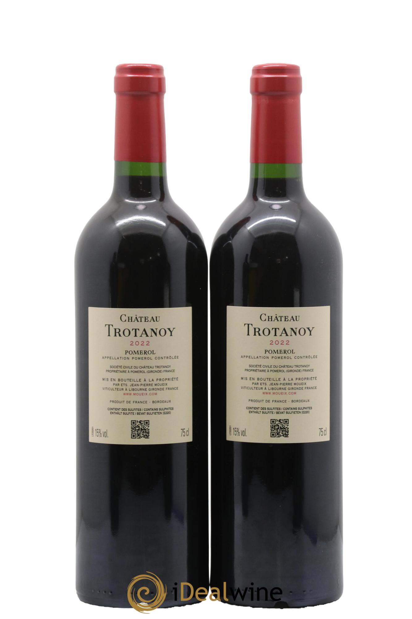 Château Trotanoy 2022 - Posten von 2 Flaschen - 1