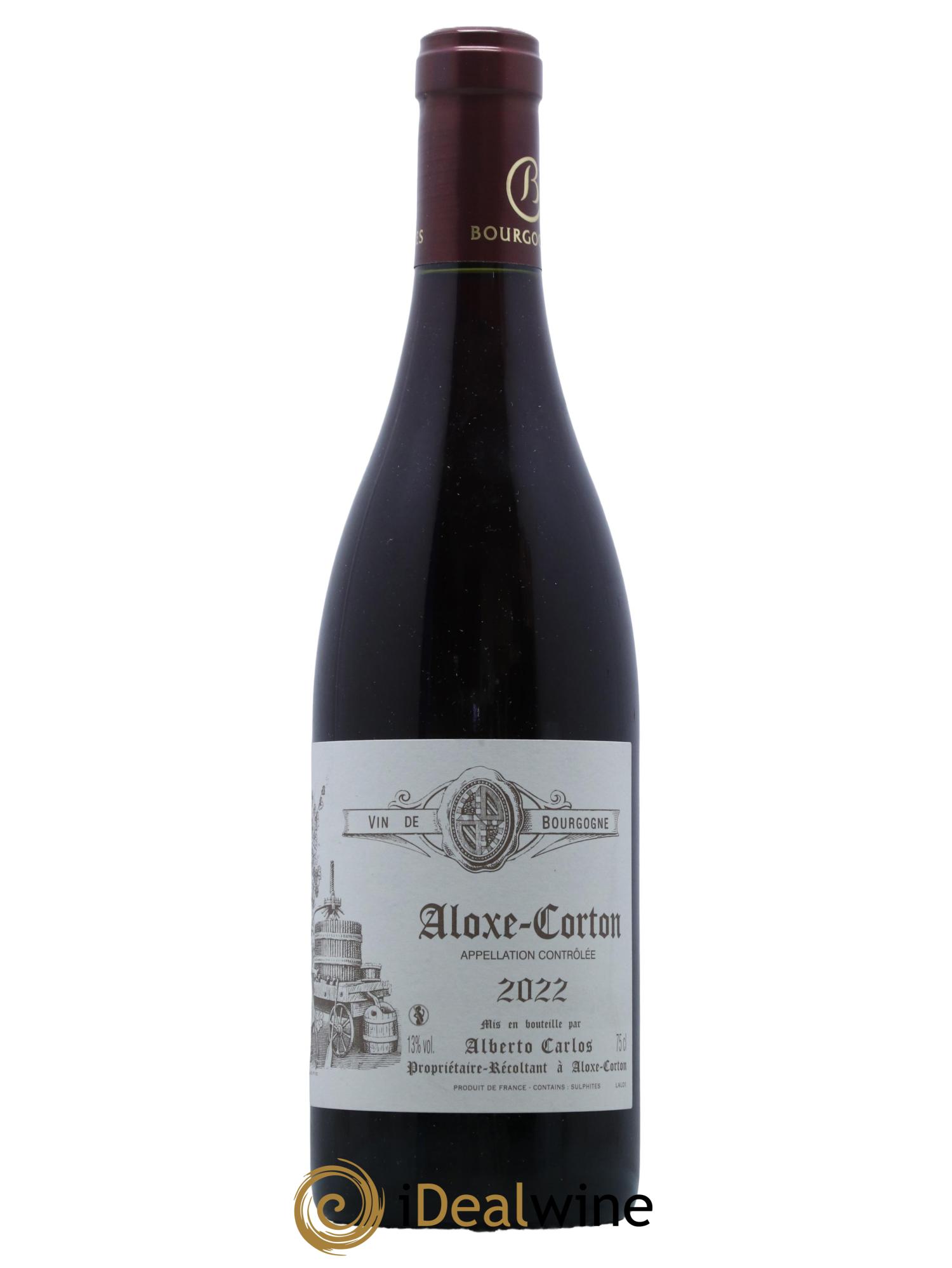 Aloxe-Corton Alberto Carlos 2022 - Lot de 1 bouteille - 0