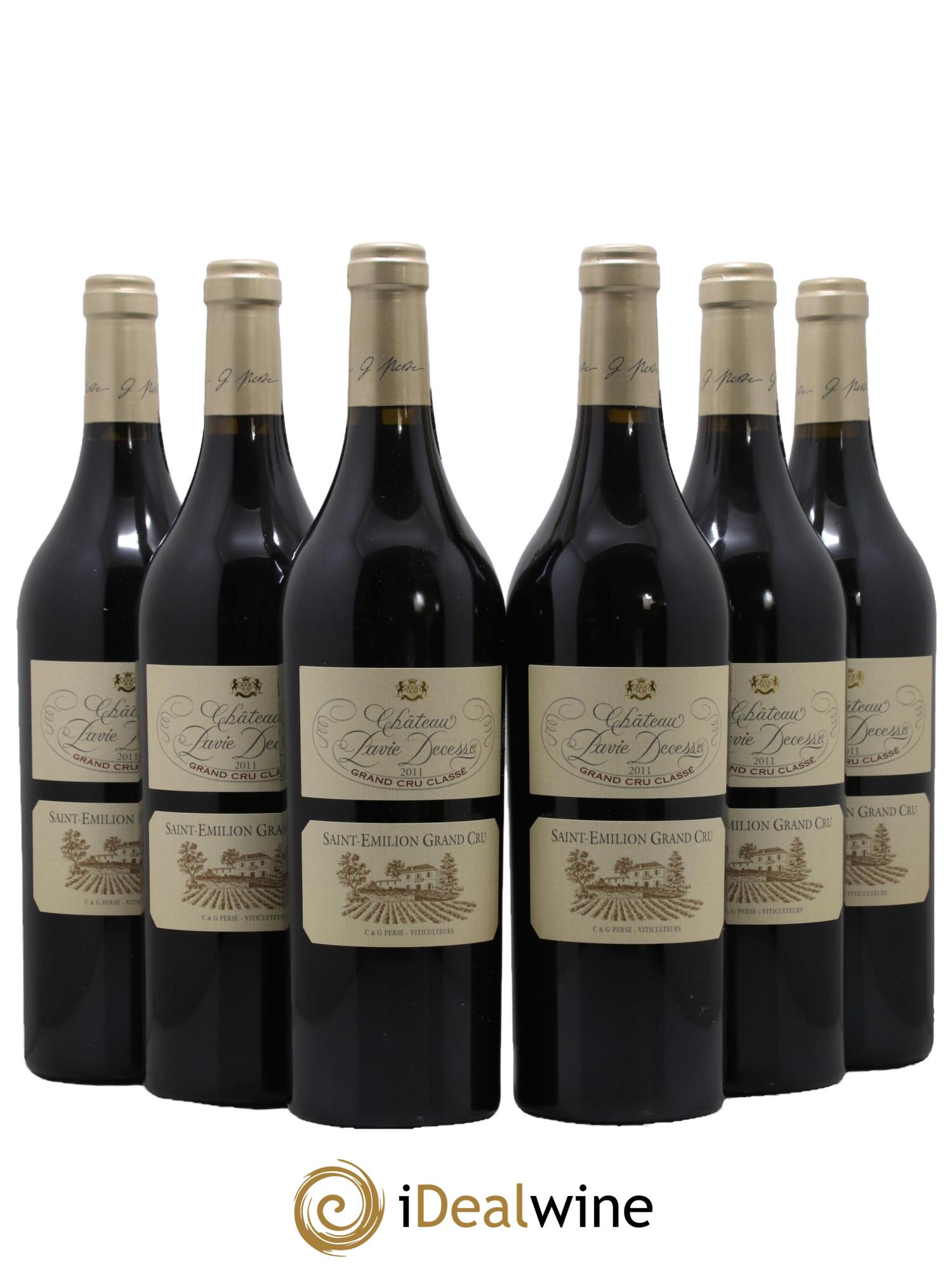 Château Pavie Decesse Grand Cru Classé 2011 - Lot de 6 bouteilles - 0