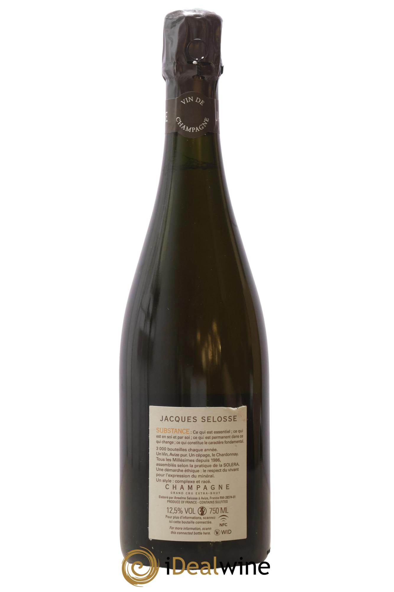 Substance Jacques Selosse - Lot of 1 bottle - 1