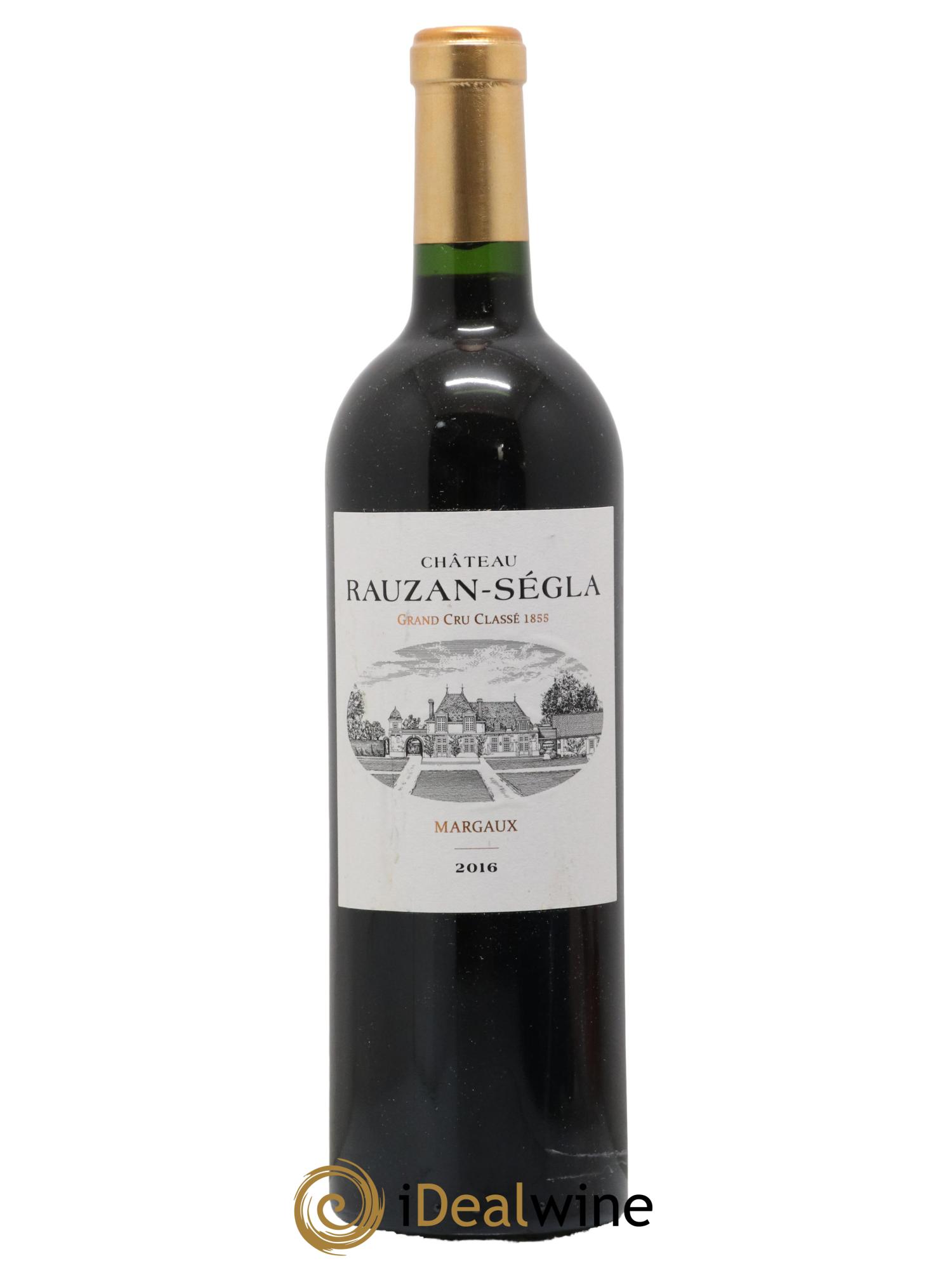 Château Rauzan Ségla Grand Cru Classé 2016 - Lot de 1 bouteille - 0