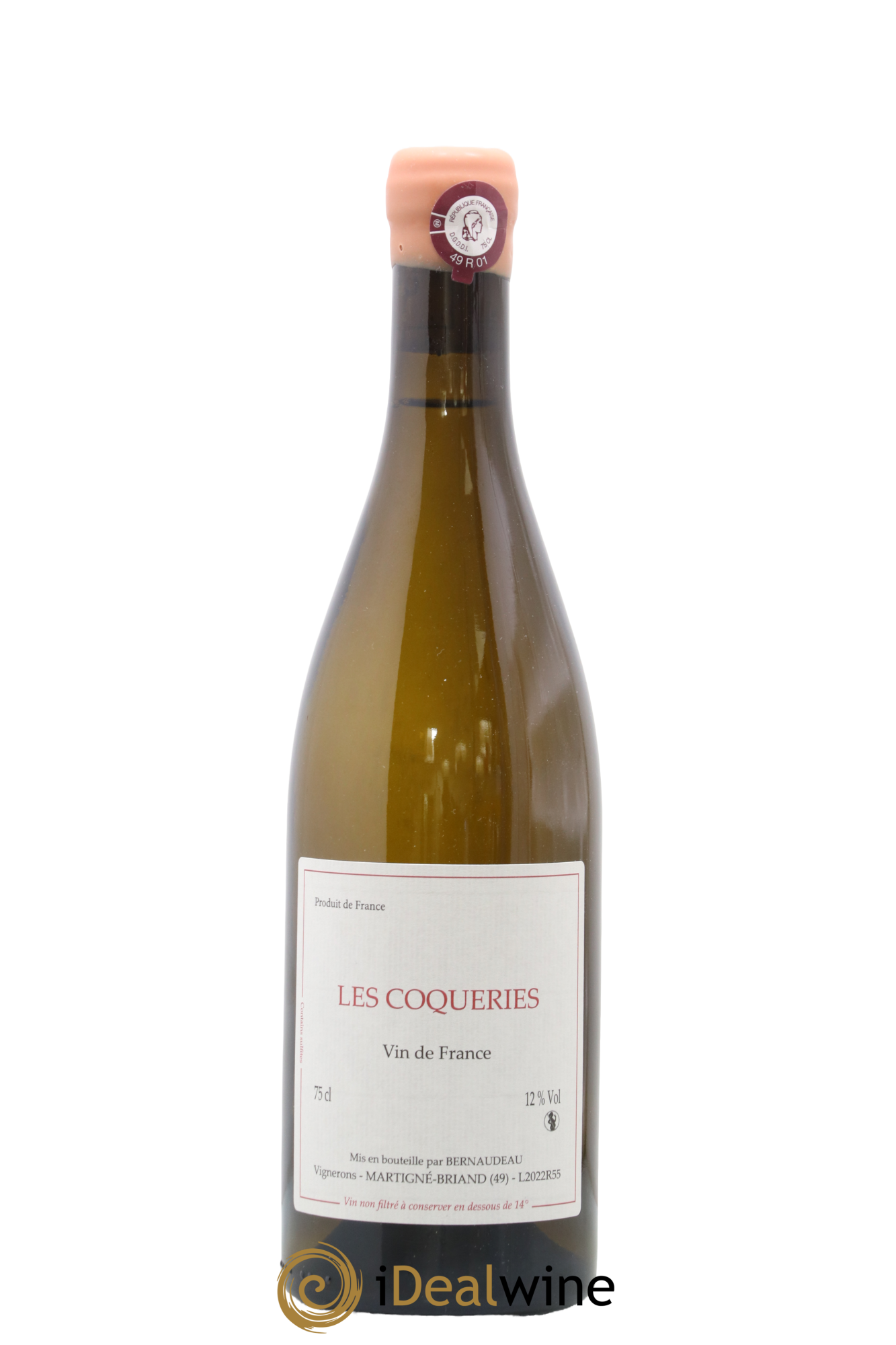 Vin de France Les Coqueries Stéphane Bernaudeau (Domaine) 2022 - Lot de 1 bouteille - 0