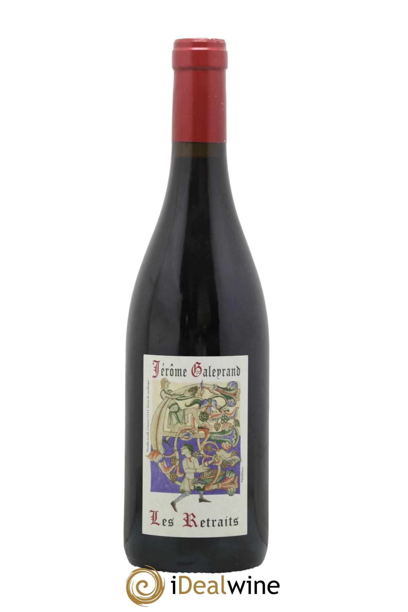 Côte de Nuits-Villages Les Retraits Domaine Jérôme Galeyrand 2022 - Lot de 1 bouteille - 0