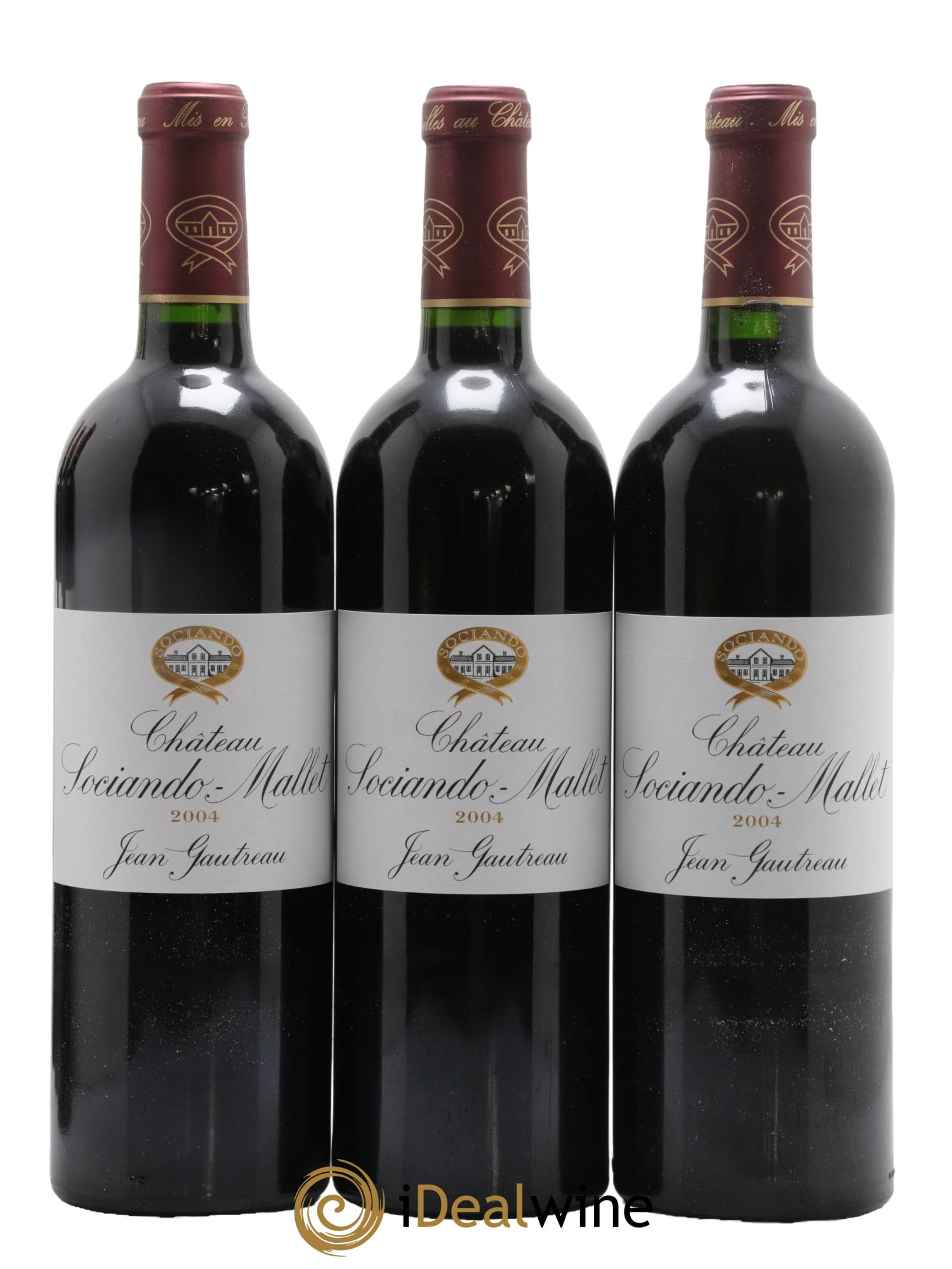 Château Sociando Mallet 2004 - Lot de 12 bouteilles - 3