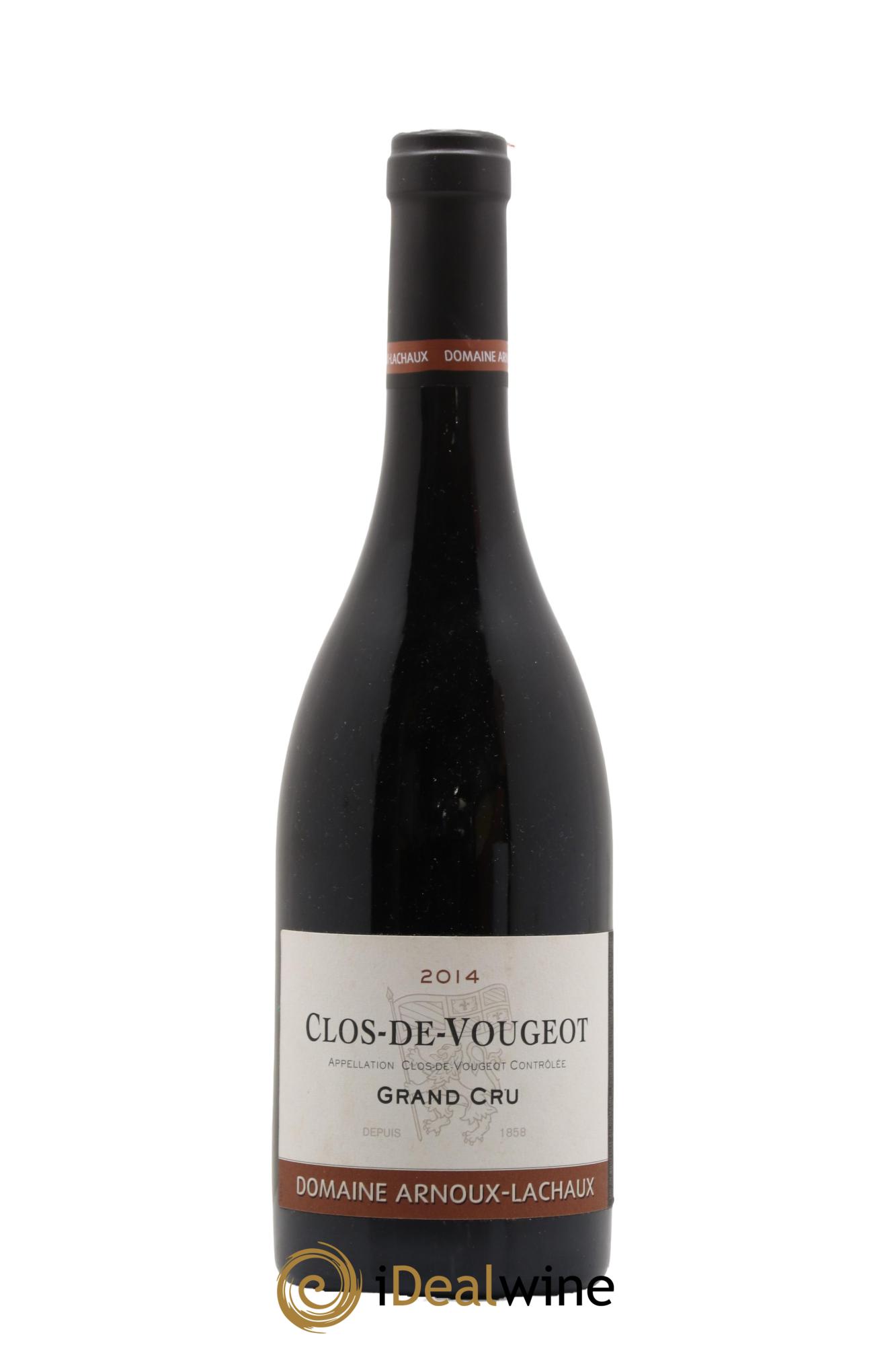 Clos de Vougeot Grand Cru Arnoux-Lachaux (Domaine) 2014 - Lot de 1 bouteille - 0