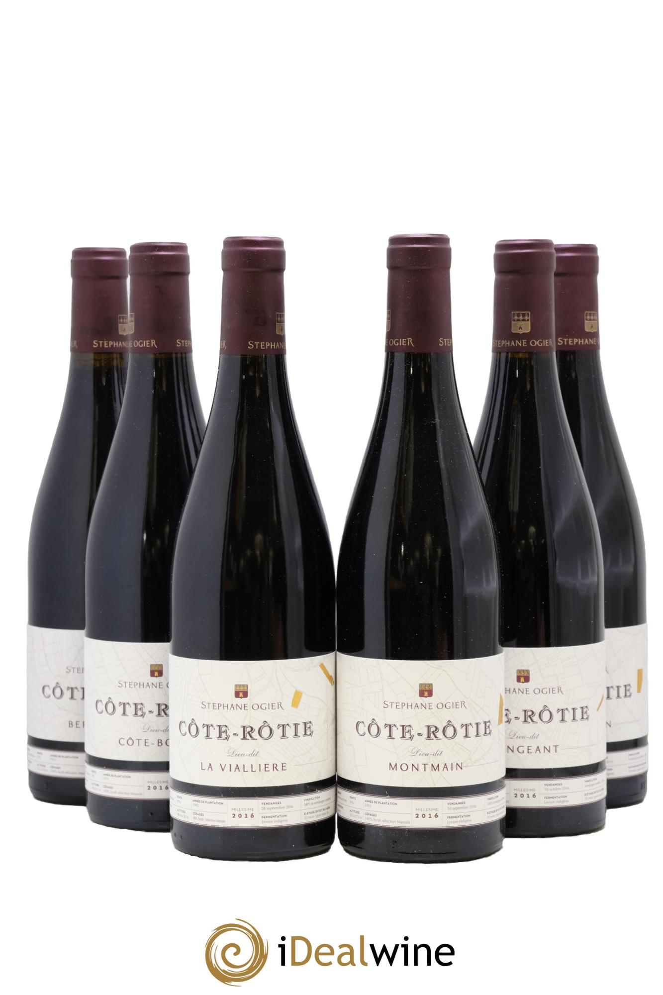 Assortiment Sélection Lieux-Dits Stéphane Ogier 2016 - Lotto di 6 bottiglie - 0