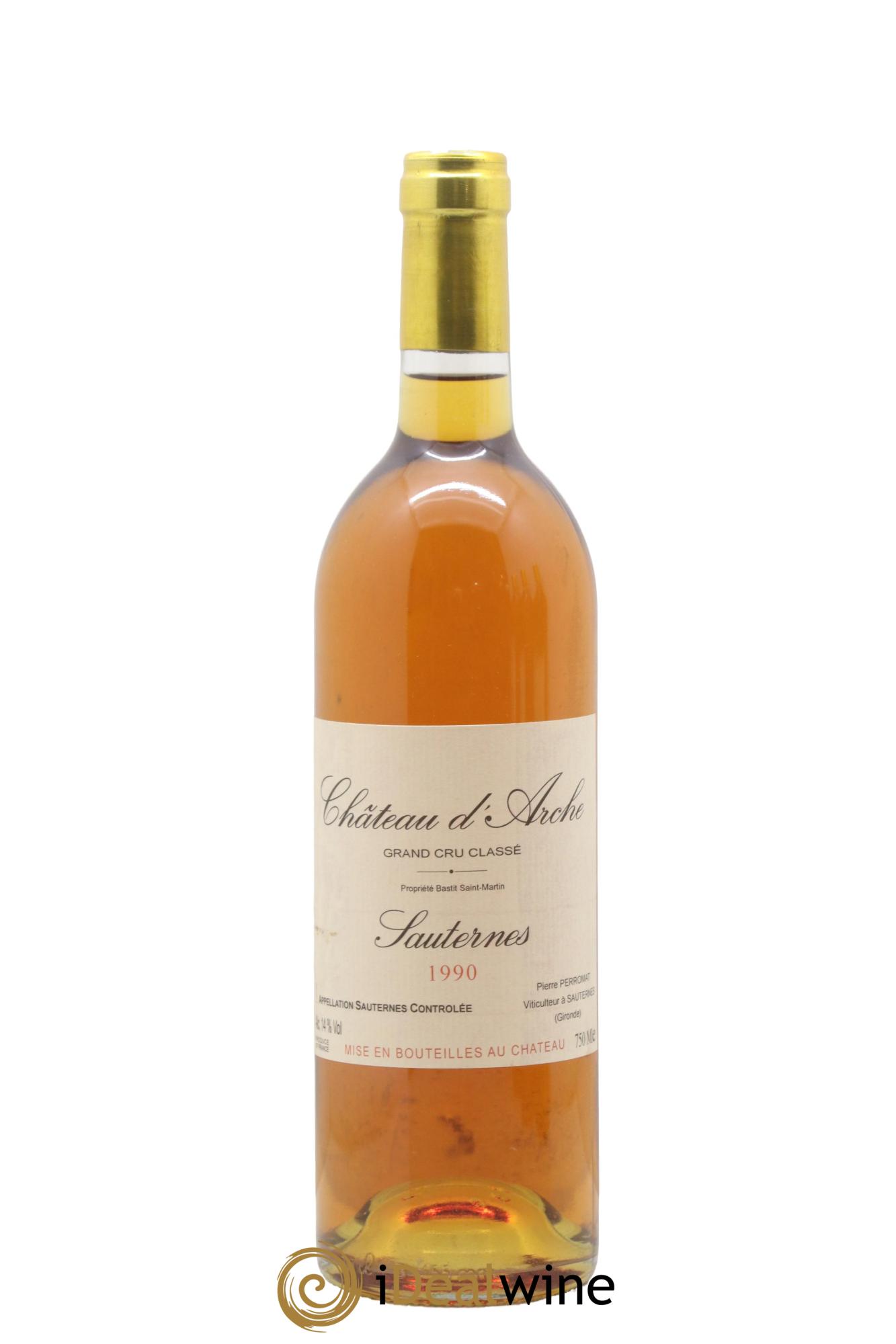 Château d' Arche 2ème Grand Cru Classé 1990 - Posten von 1 Flasche - 0