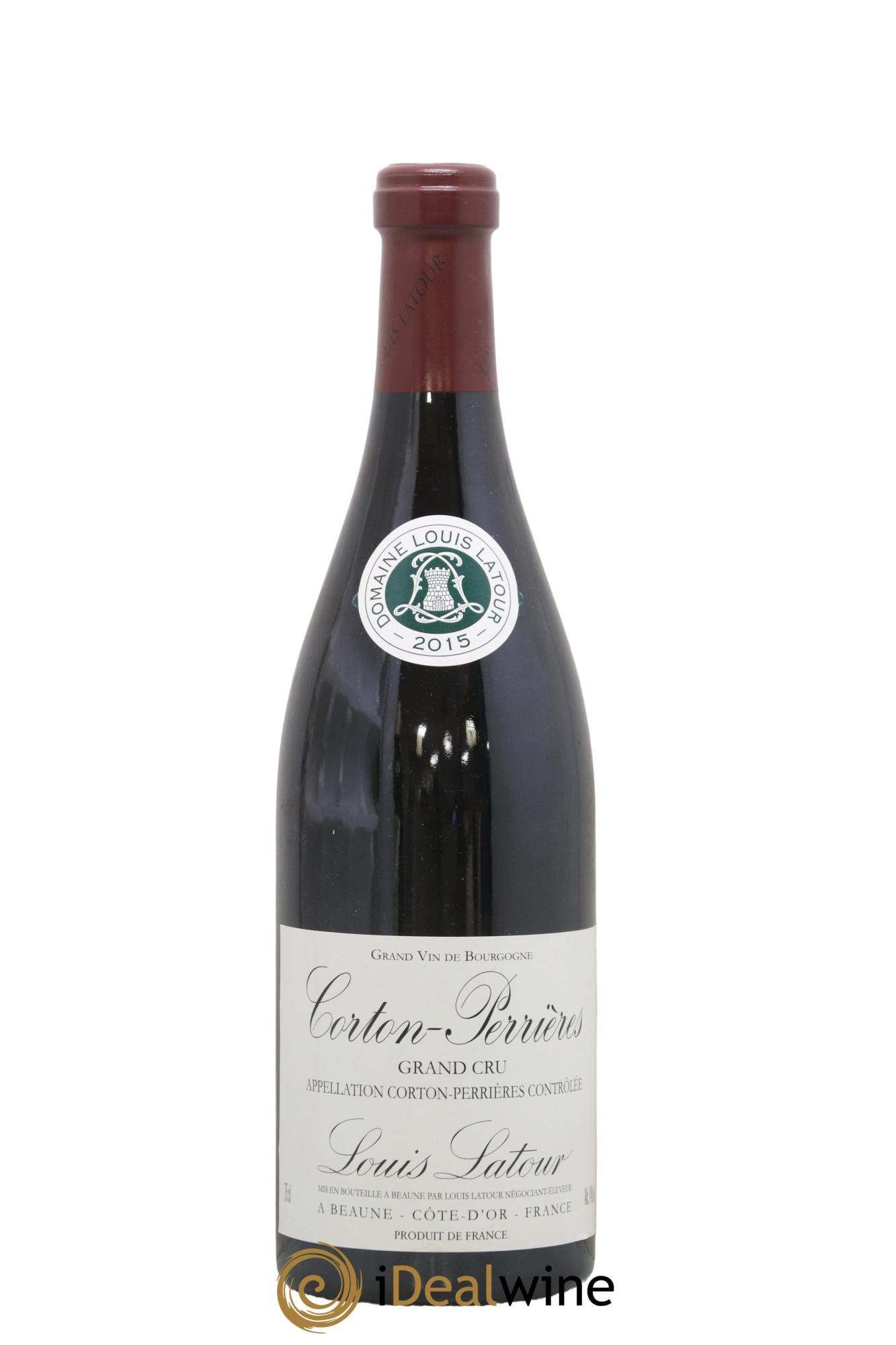 Corton Grand Cru Perrières Louis Latour 2015 - Lot de 1 bouteille - 0
