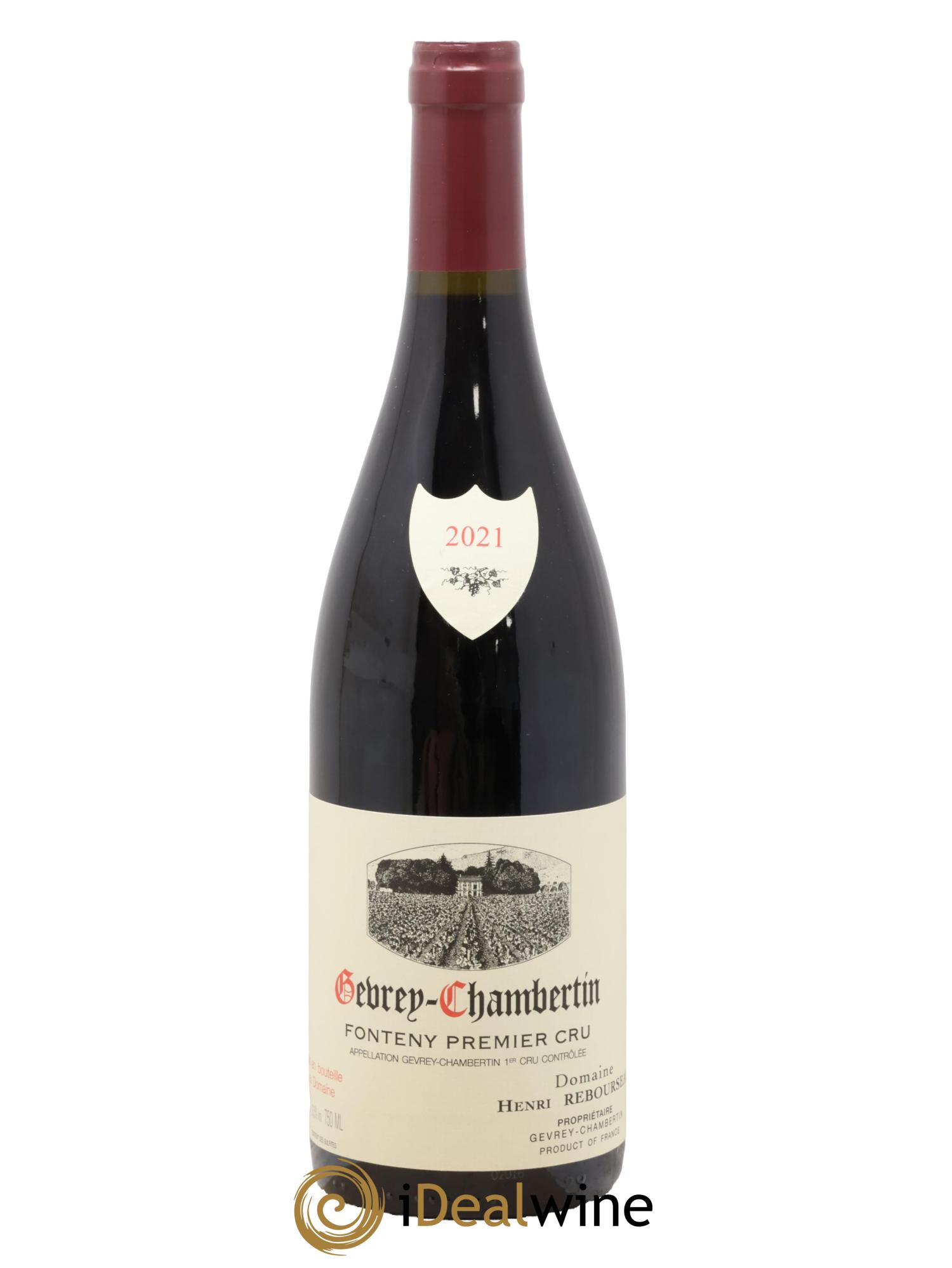 Gevrey-Chambertin 1er Cru Fonteny Henri Rebourseau (Domaine) 2021 - Lot de 1 bouteille - 0