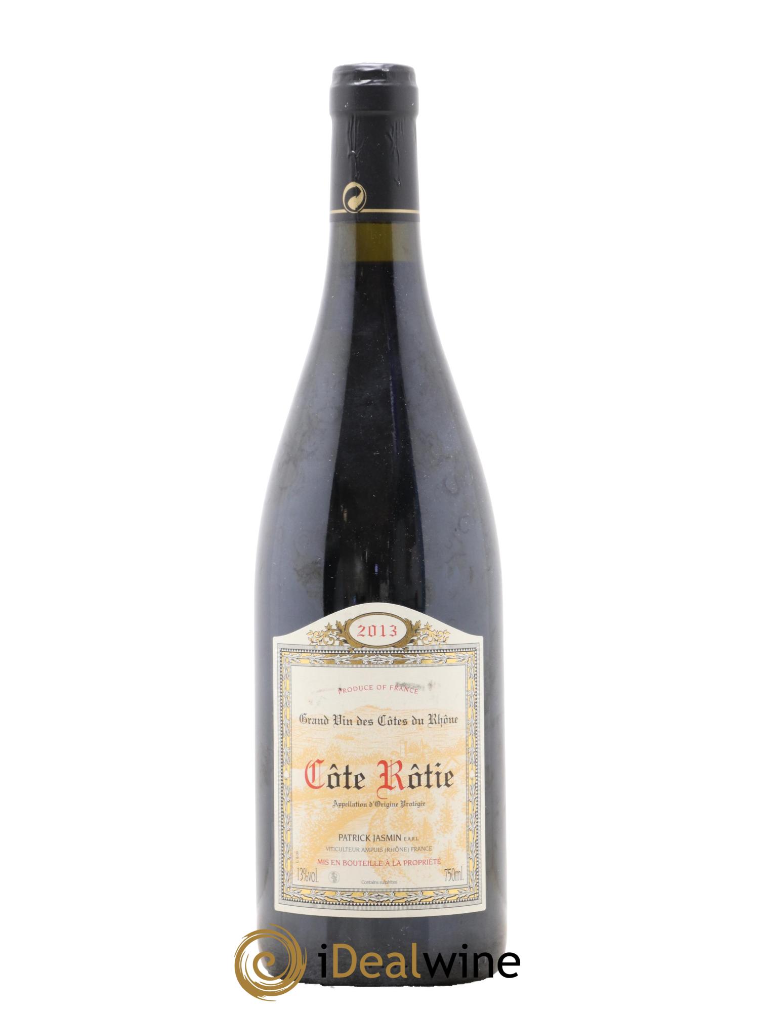Côte-Rôtie Jasmin (Domaine) 2013 - Lot de 1 bouteille - 0