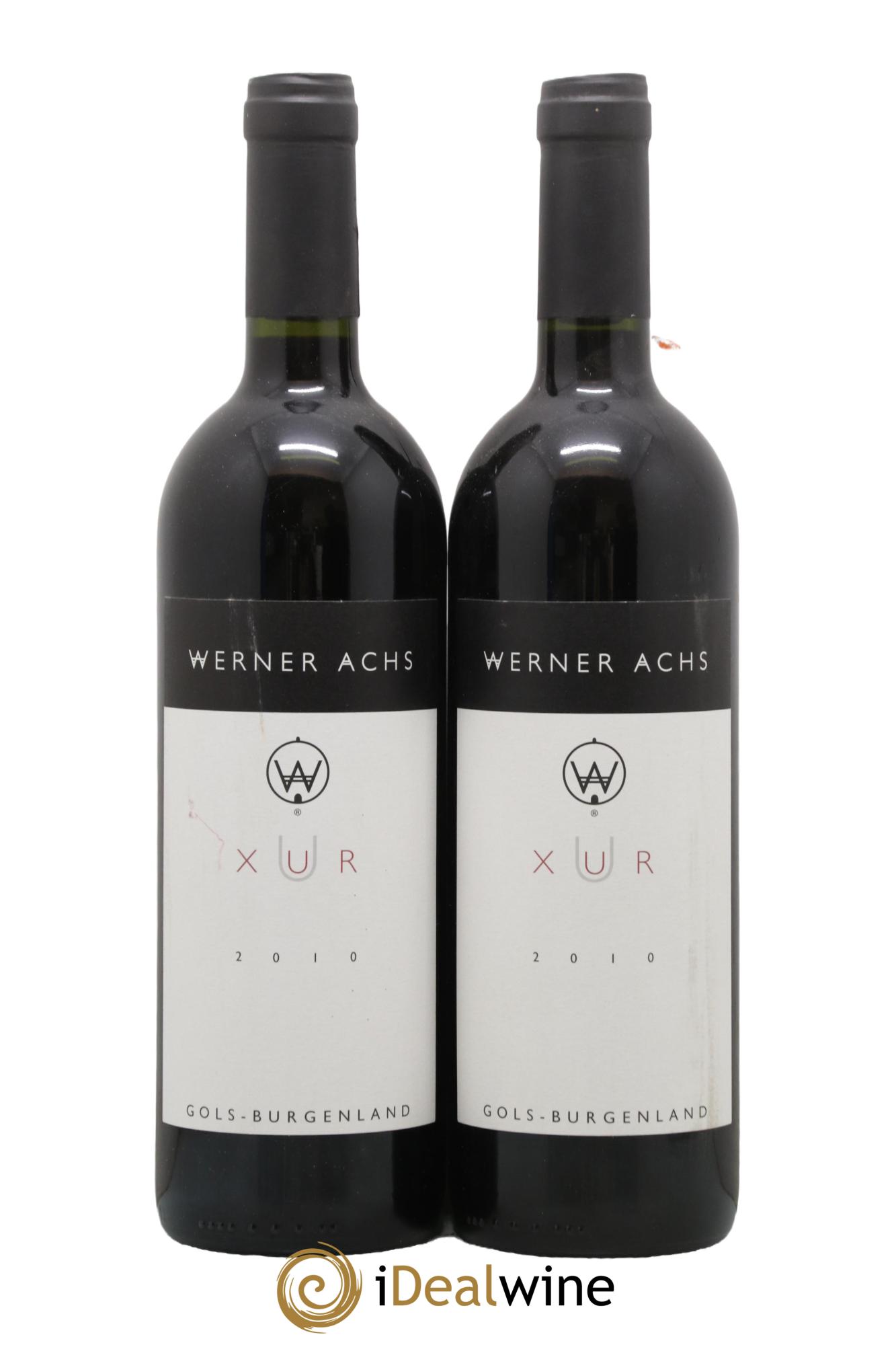Autriche Xur Werner Achs 2010 - Lot de 2 bouteilles - 0