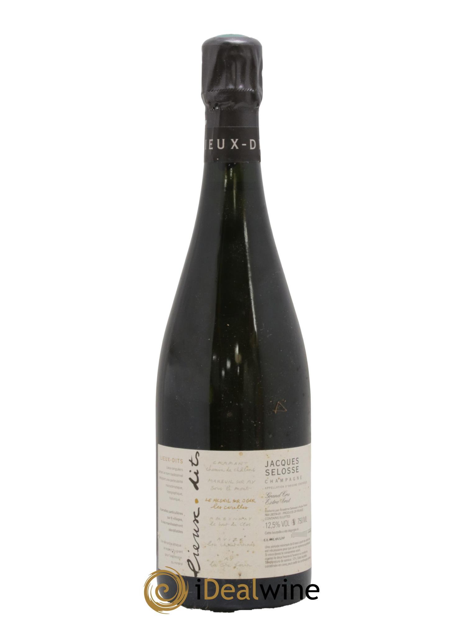 Les Carelles Blanc de Blancs Jacques Selosse - Lot de 1 bouteille - 0