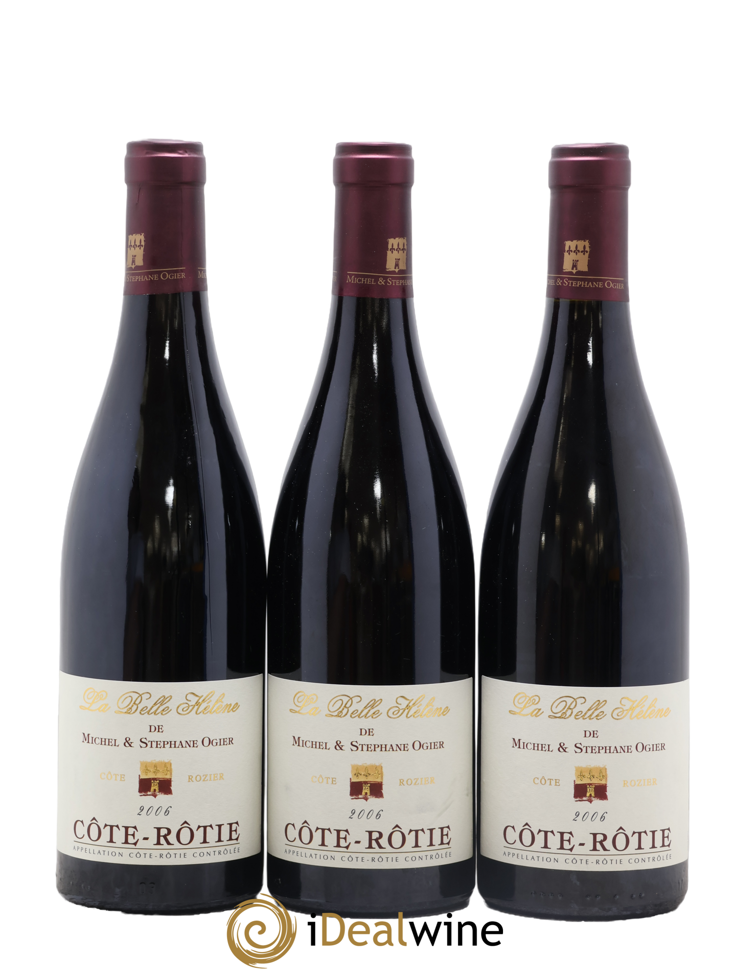 Côte-Rôtie La Belle Hélène Stéphane Ogier 2006 - Lotto di 6 bottiglie - 3