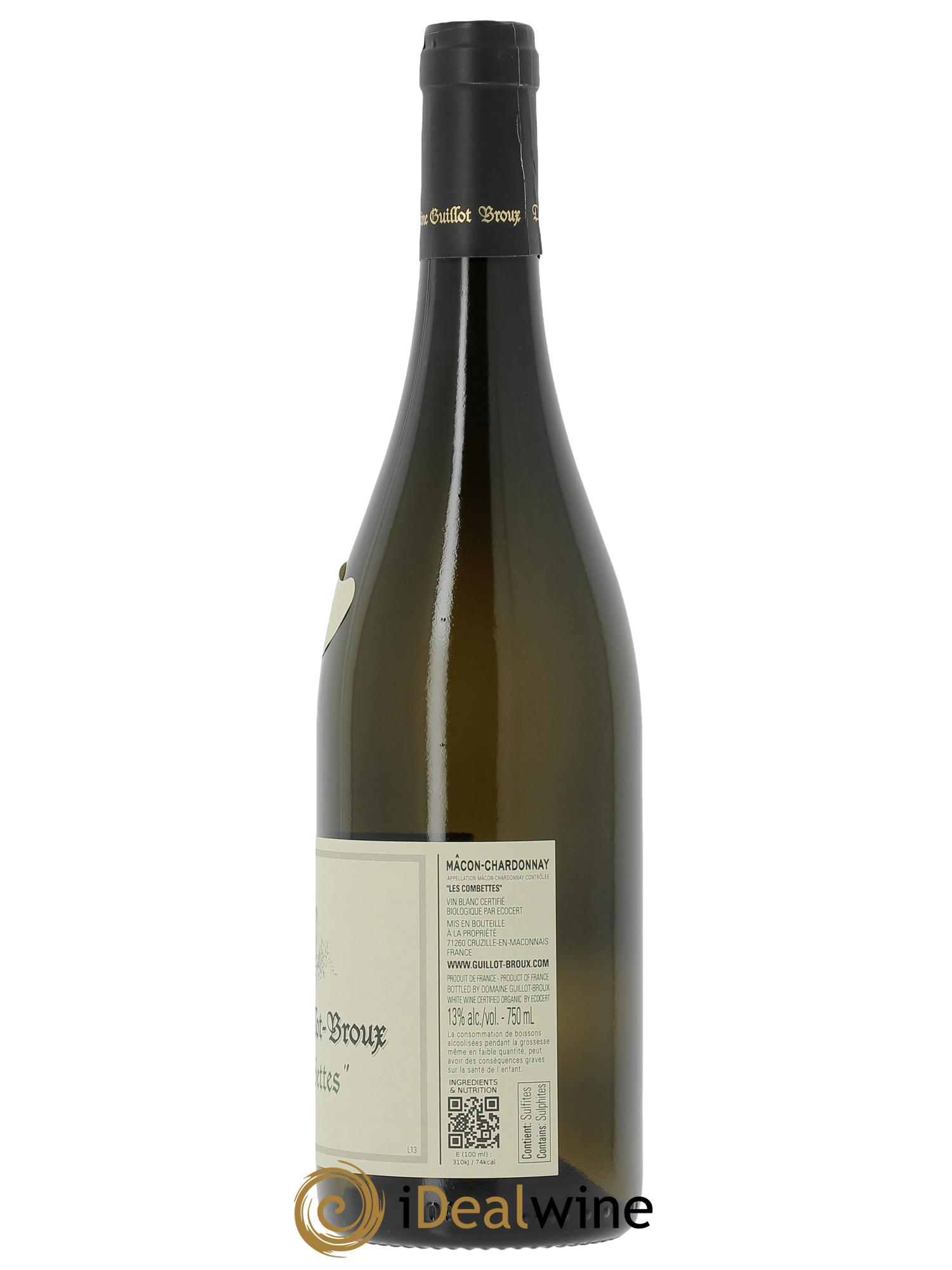 Mâcon Les Combettes Guillot-Broux (Domaine)  2023 - Lotto di 1 bottiglia - 1