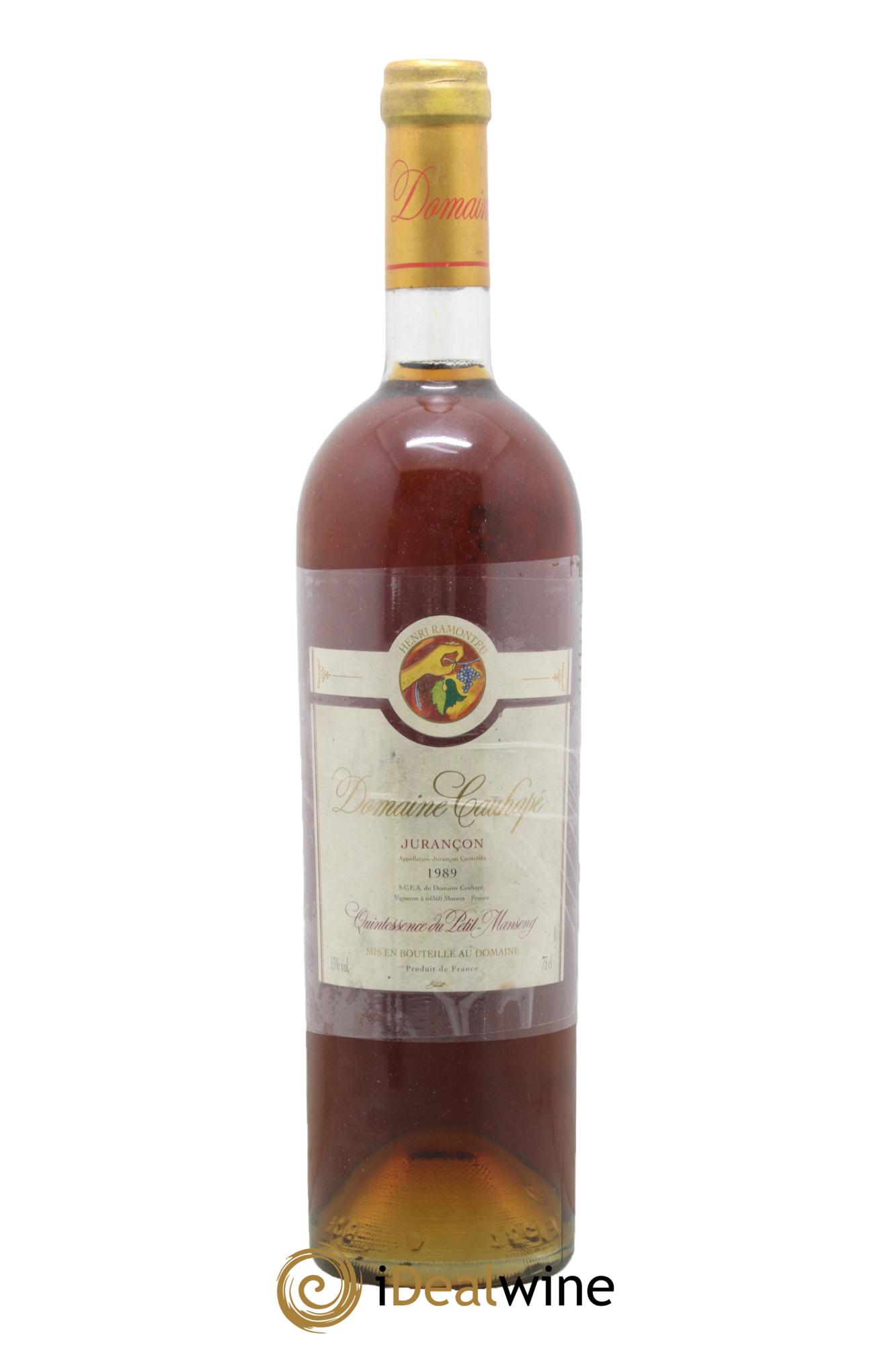 Jurançon Quintessence du Petit Manseng Cauhapé 1989 - Lotto di 1 bottiglia - 0