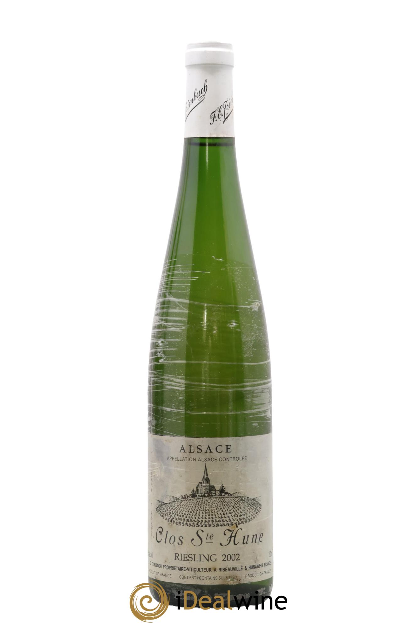 Alsace Riesling Clos Sainte-Hune Trimbach (Domaine) 2002 - Lot de 1 bouteille - 0