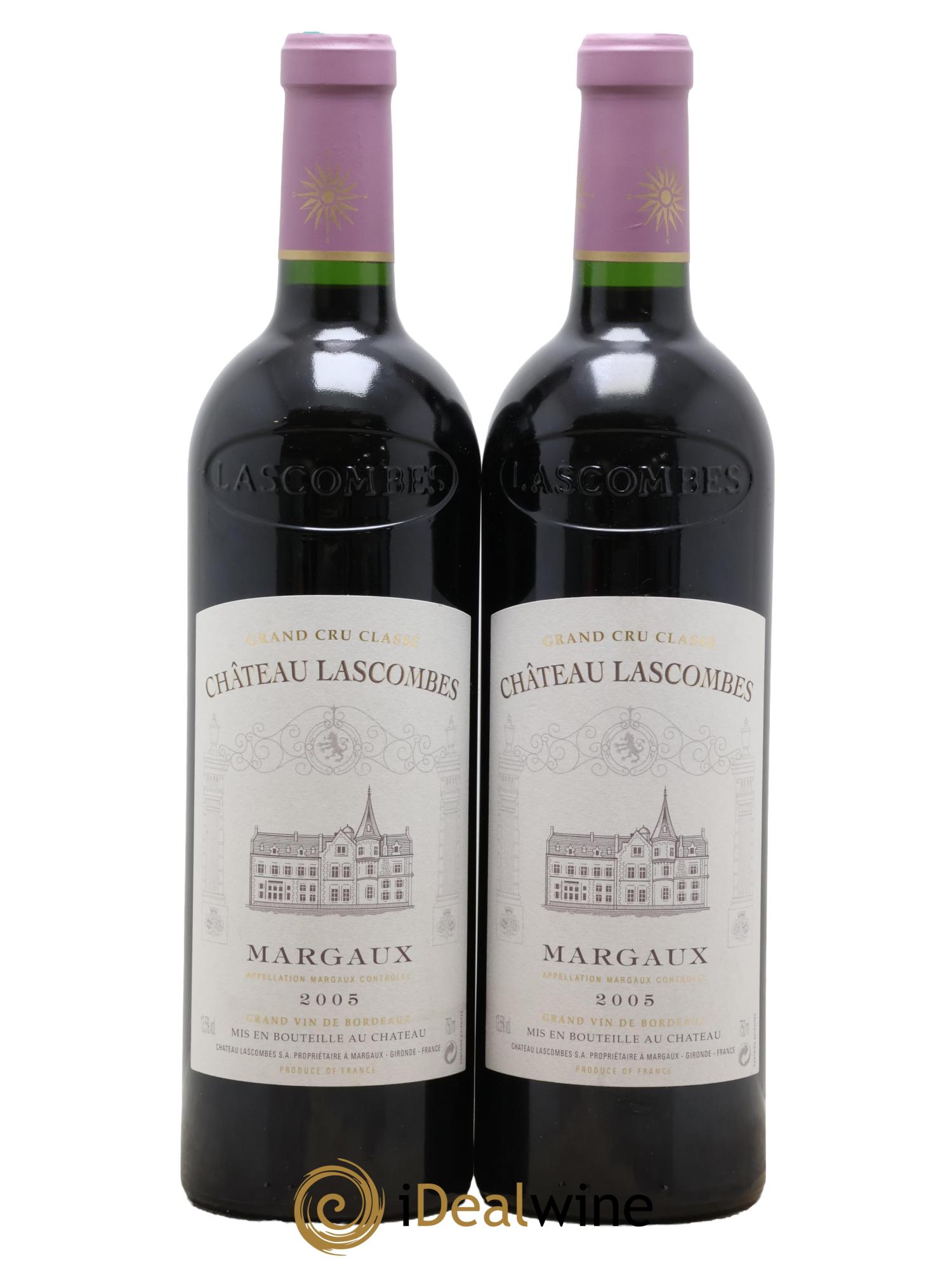 Château Lascombes 2ème Grand Cru Classé 2005 - Lotto di 2 bottiglie - 0
