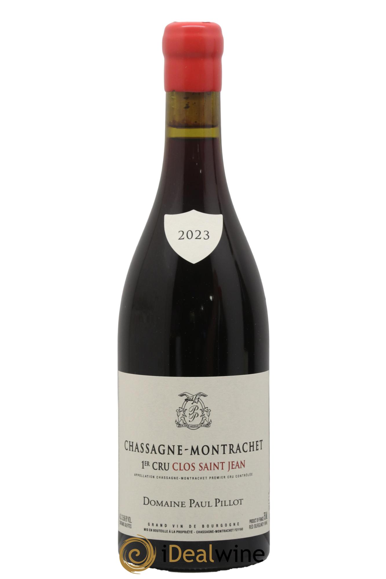 Chassagne-Montrachet 1er Cru Clos Saint-Jean Paul Pillot (Domaine) 2023 - Posten von 1 Flasche - 0
