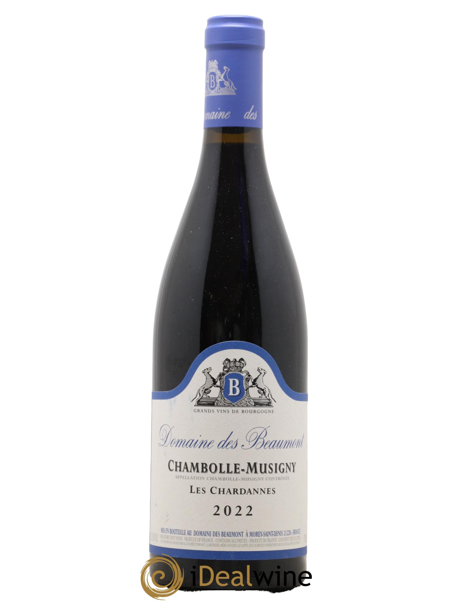 Chambolle-Musigny Les Chardannes Domaine des Beaumont 2022 - Lot de 1 bouteille - 0