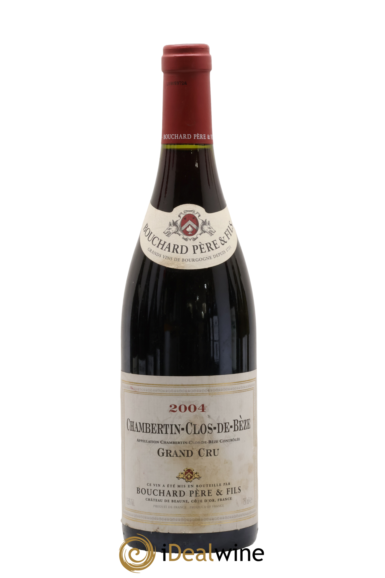 Chambertin Clos de Bèze Grand Cru Bouchard Père & Fils 2004 - Lot de 1 bouteille - 0