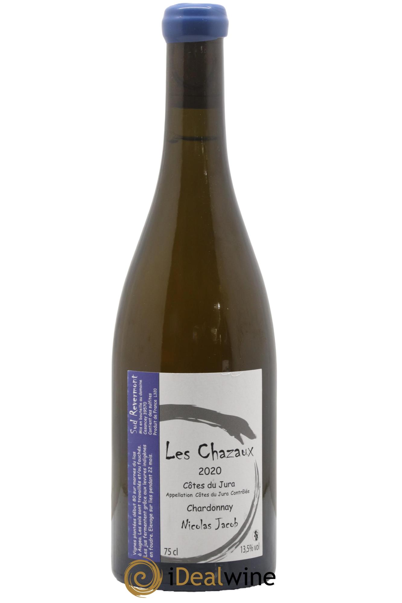 Côtes du Jura Chardonnay Les Chazaux Nicolas Jacob 2020 - Lot of 1 bottle - 0